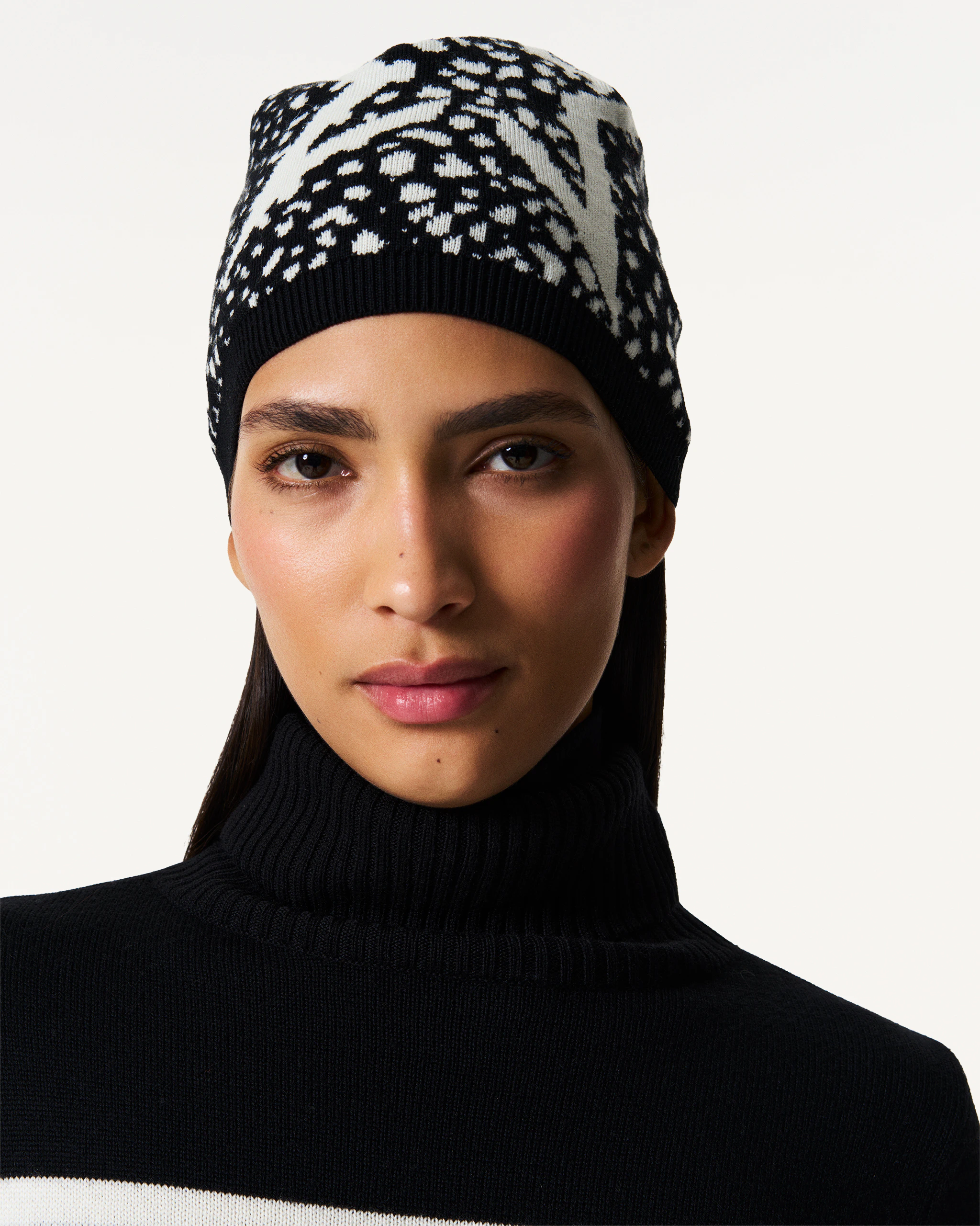 Wool Jacquard Beanie 1 Wool Jacquard Beanie