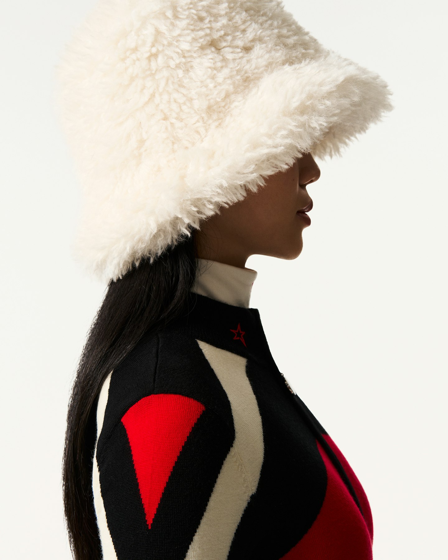 Faux Shearling Bucket Hat 2