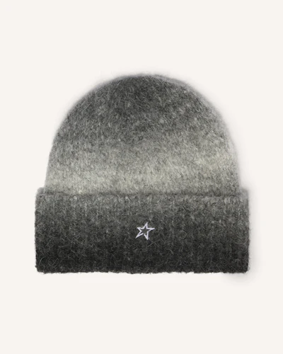 Knitted Ombré Logo Beanie