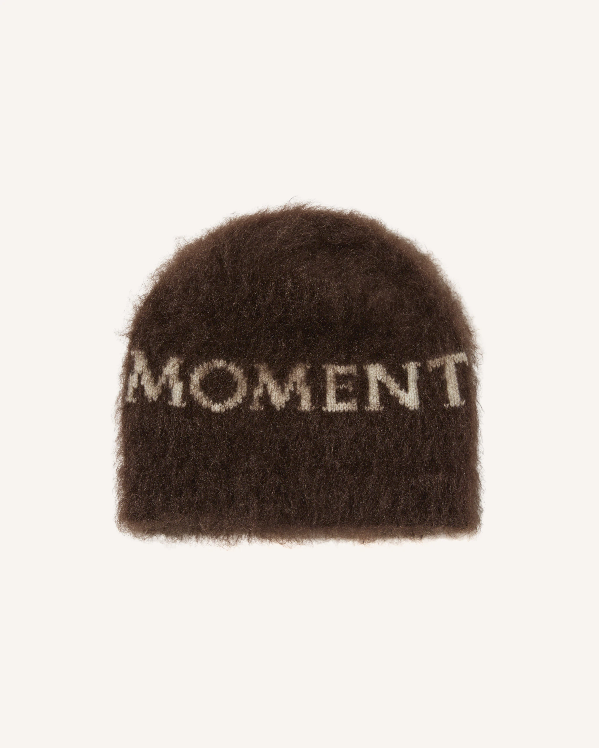 Mohair Logo Beanie | Perfect Moment