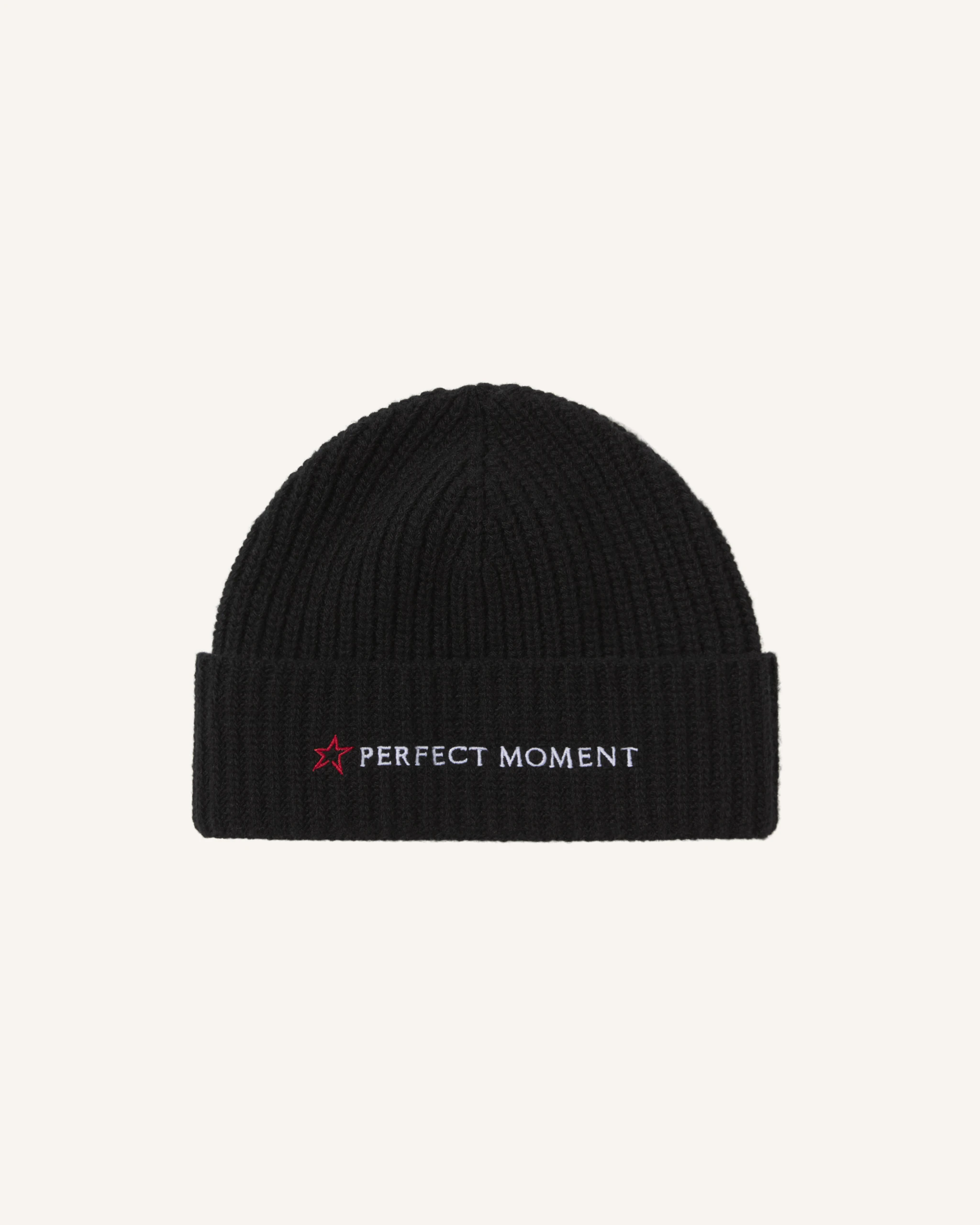 Knitted Ribbed Logo Beanie 0 Knitted Ribbed Logo Beanie