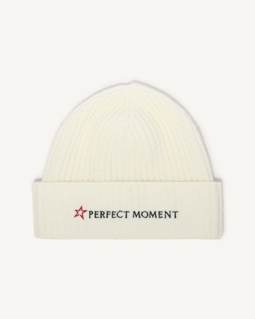 Knitted Ribbed Logo Beanie 0