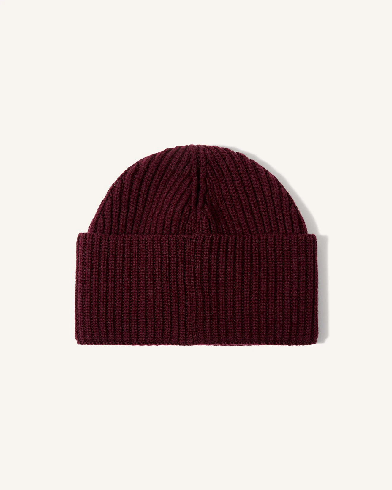 Knitted Wool Ribbed Star Beanie 1 Knitted Wool Ribbed Star Beanie