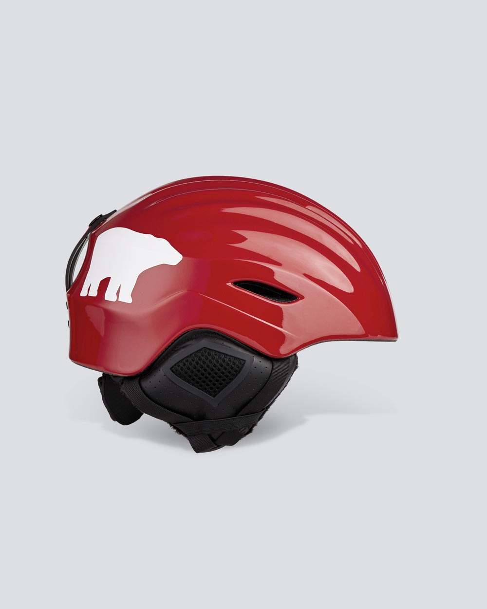 Perfect Moment Mountain Mission Bear Helmet L In Red