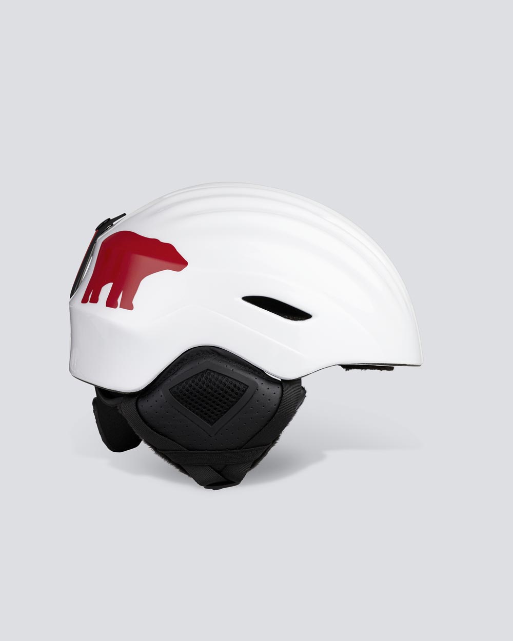 Perfect Moment Mountain Mission Bear Helmet L In White
