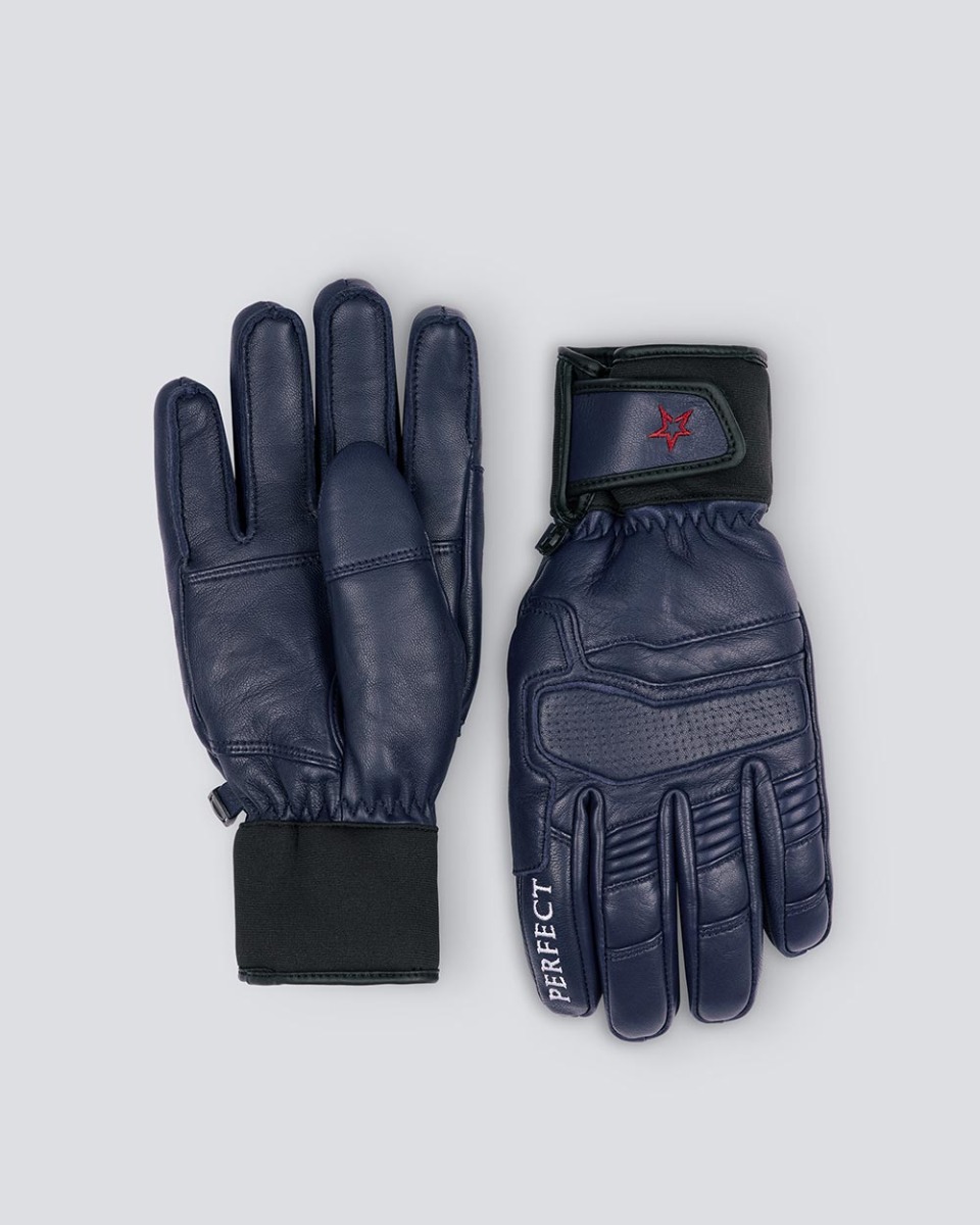 Perfect Moment Pm Ski Gloves In Navy