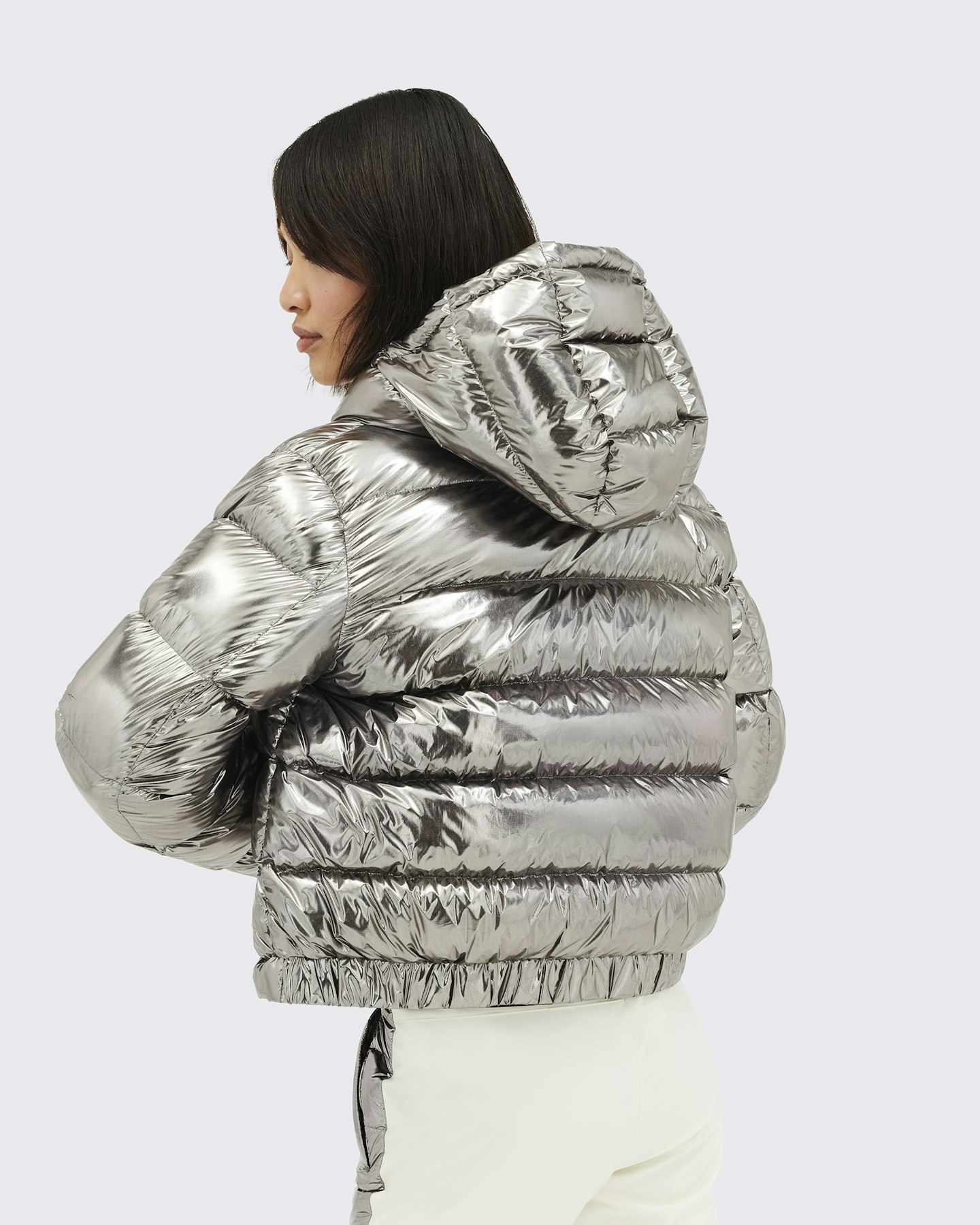 Metallic Polar Flare Jacket 2