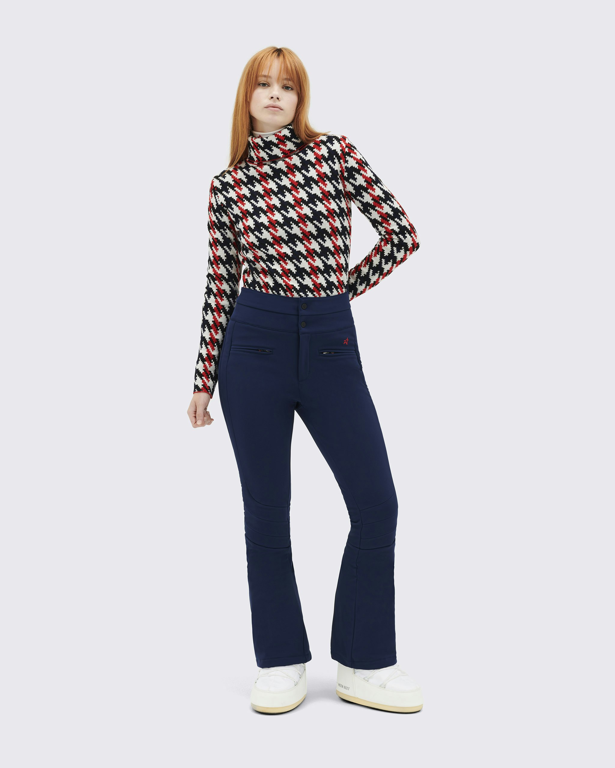 Aurora High Waist Flare Pants by Perfect Moment Online, THE ICONIC