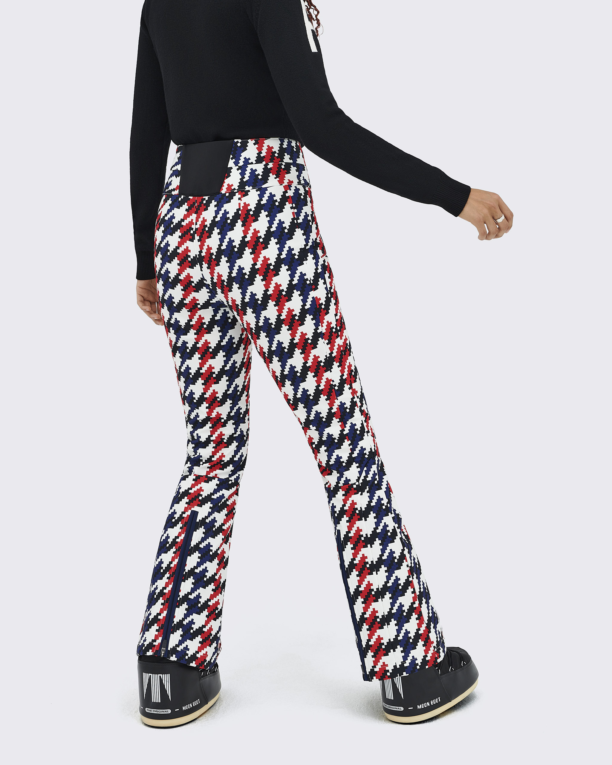 Perfect Moment Aurora houndstooth-print Flared Trousers - Farfetch