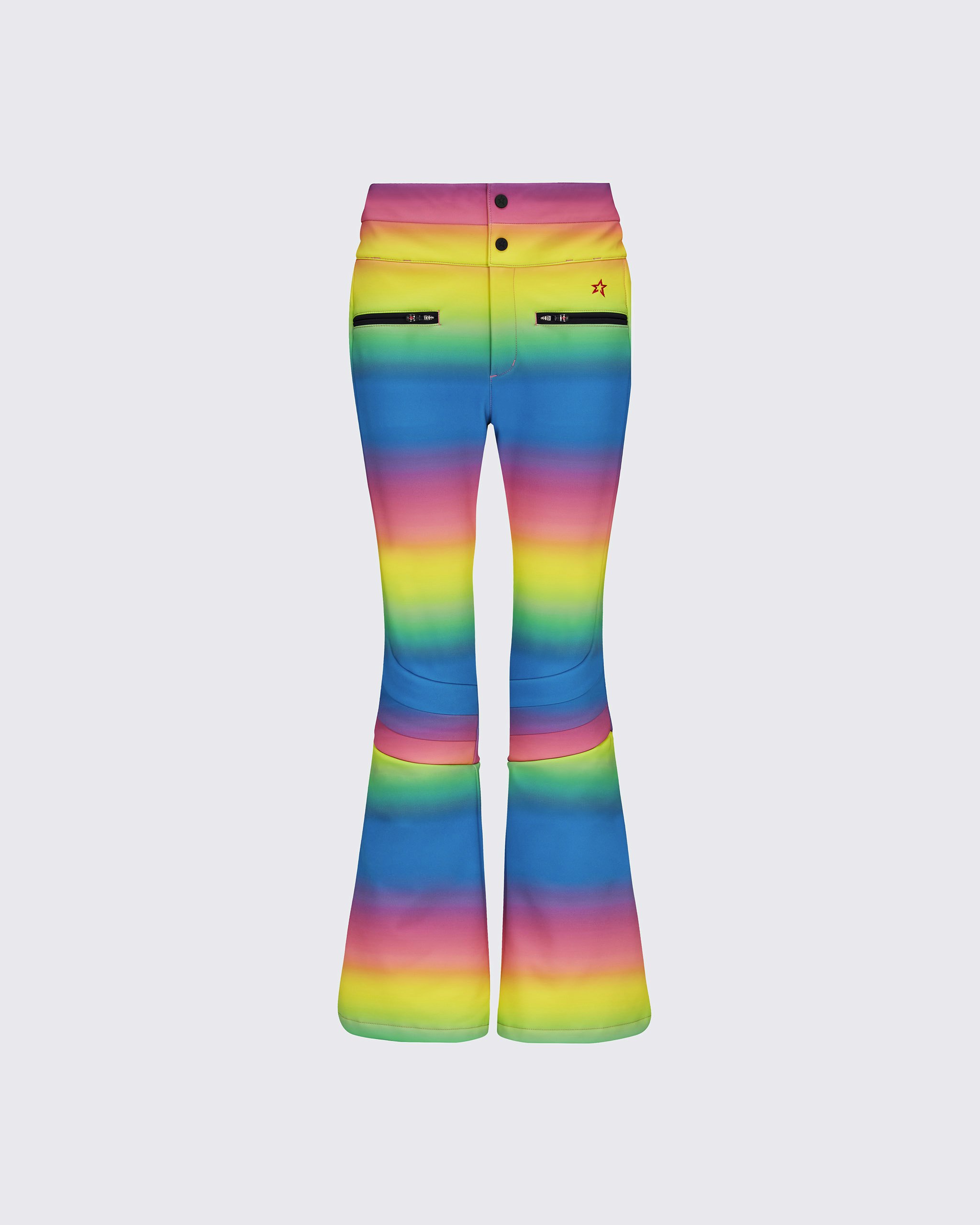 Rainbow High Waist Aurora Flare Pant
