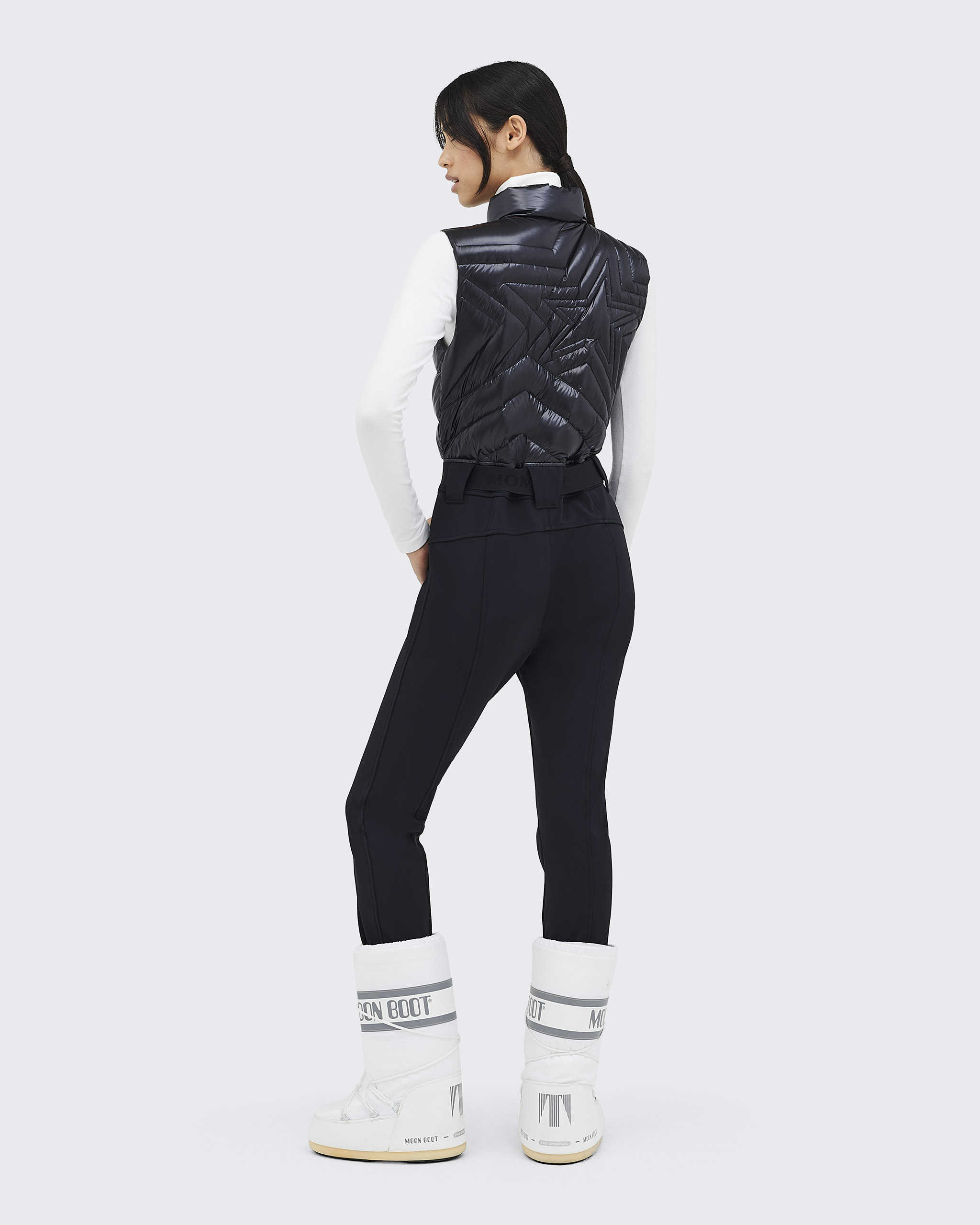 Belted ski suit hot sale