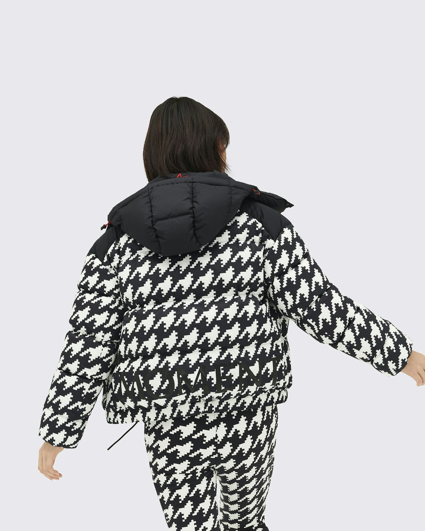Houndstooth Moment Puffer 2