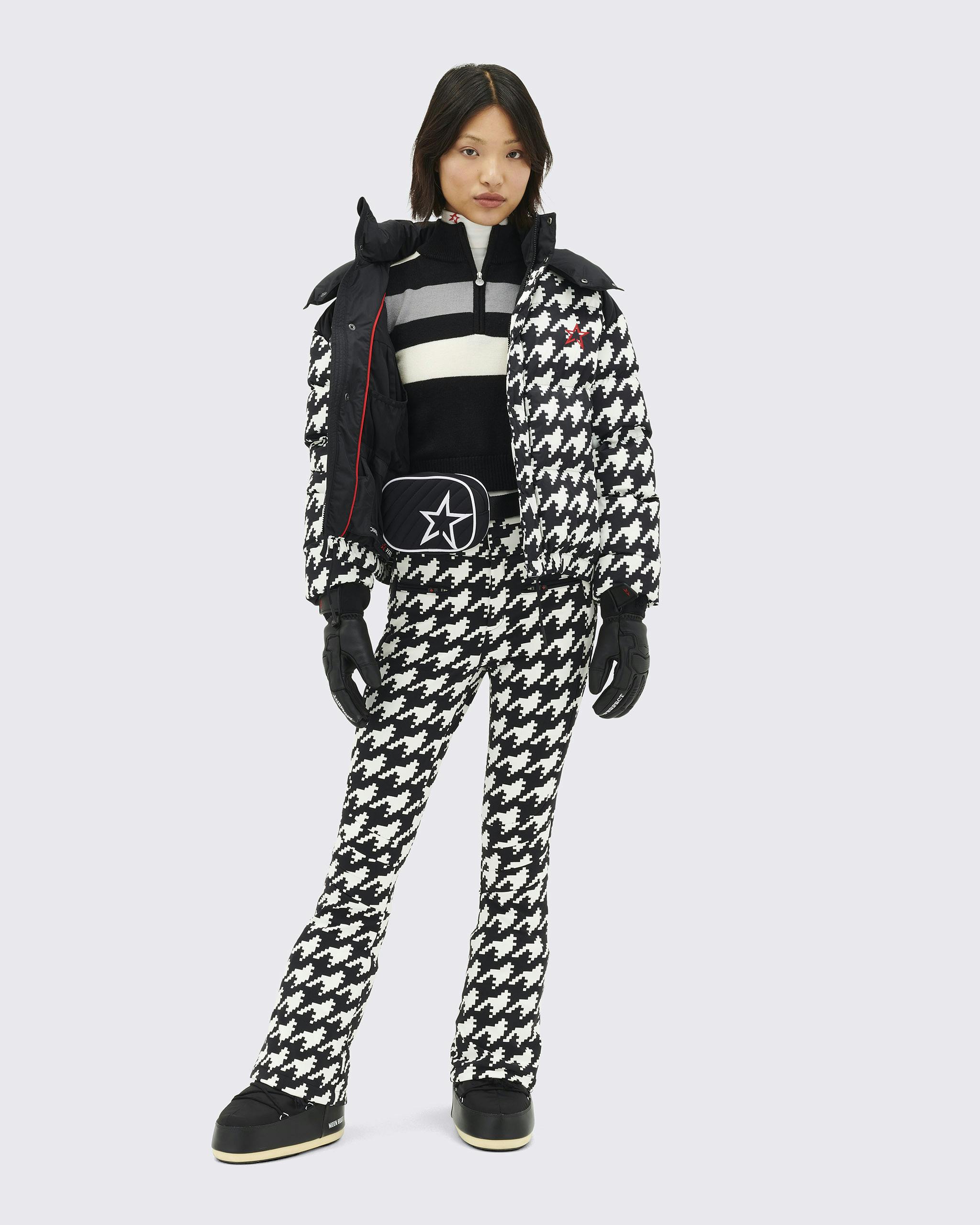 Houndstooth Moment Puffer 5