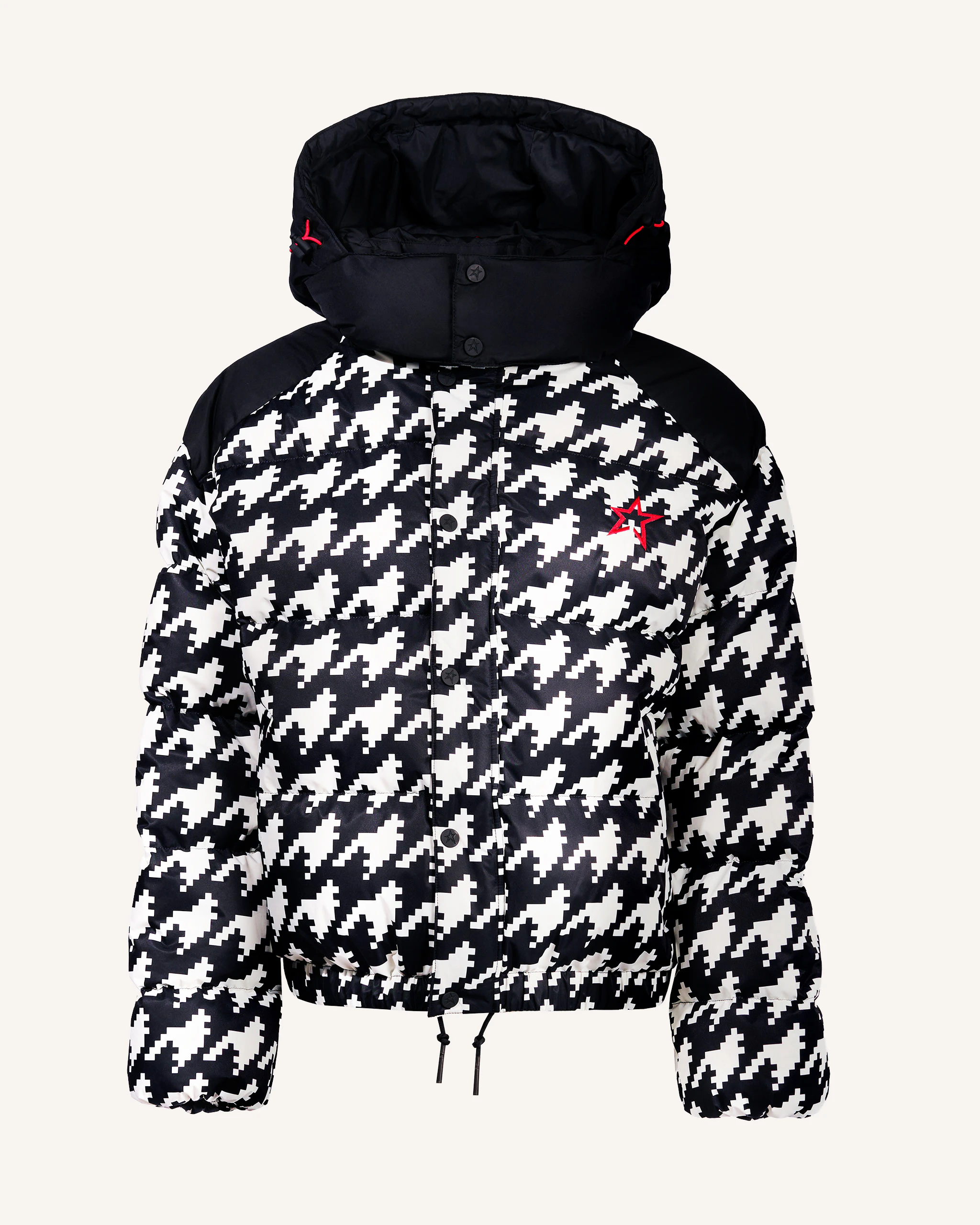 Houndstooth Moment Puffer 0
