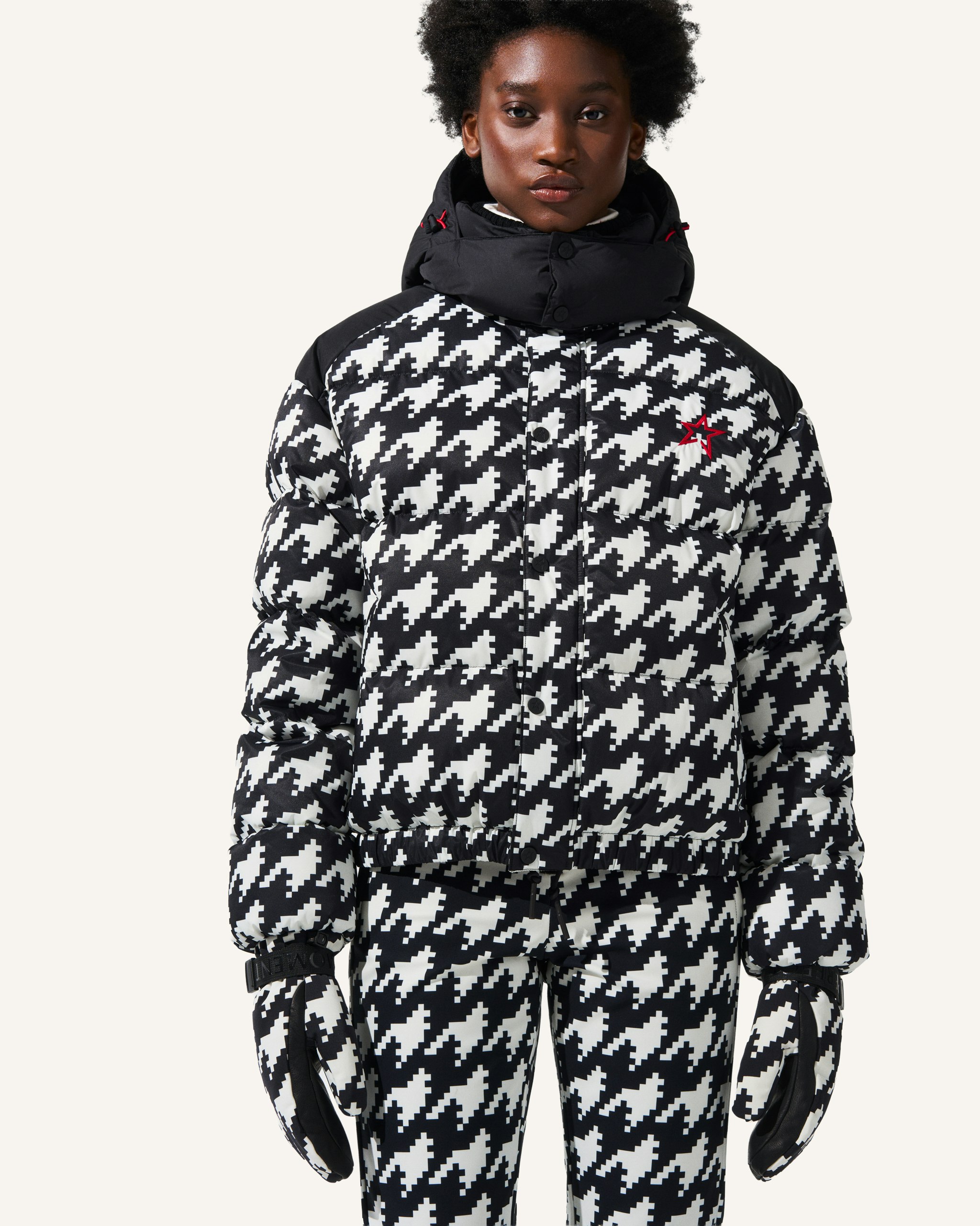 Houndstooth Moment Puffer 1 Houndstooth Moment Puffer