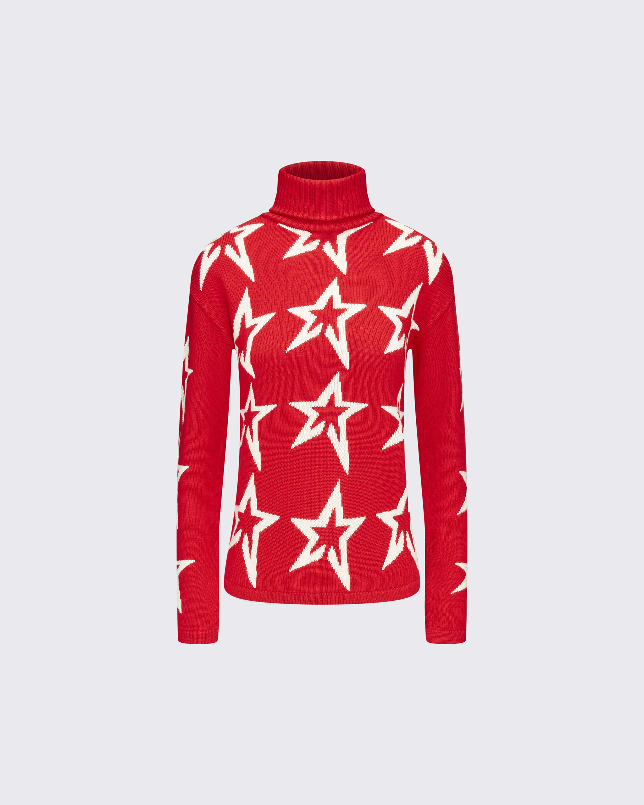 Shop Perfect Moment Star Dust Sweater In Red
