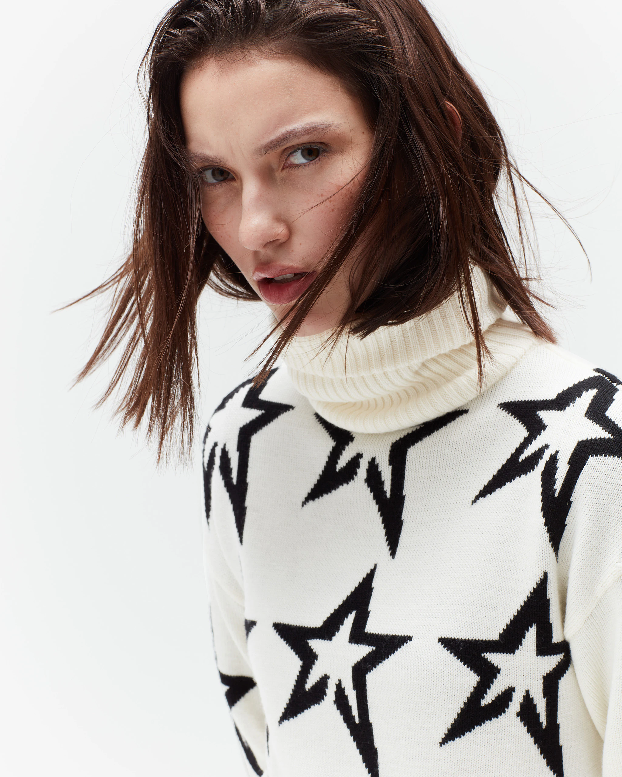 Star Dust Merino Wool Sweater | Perfect 