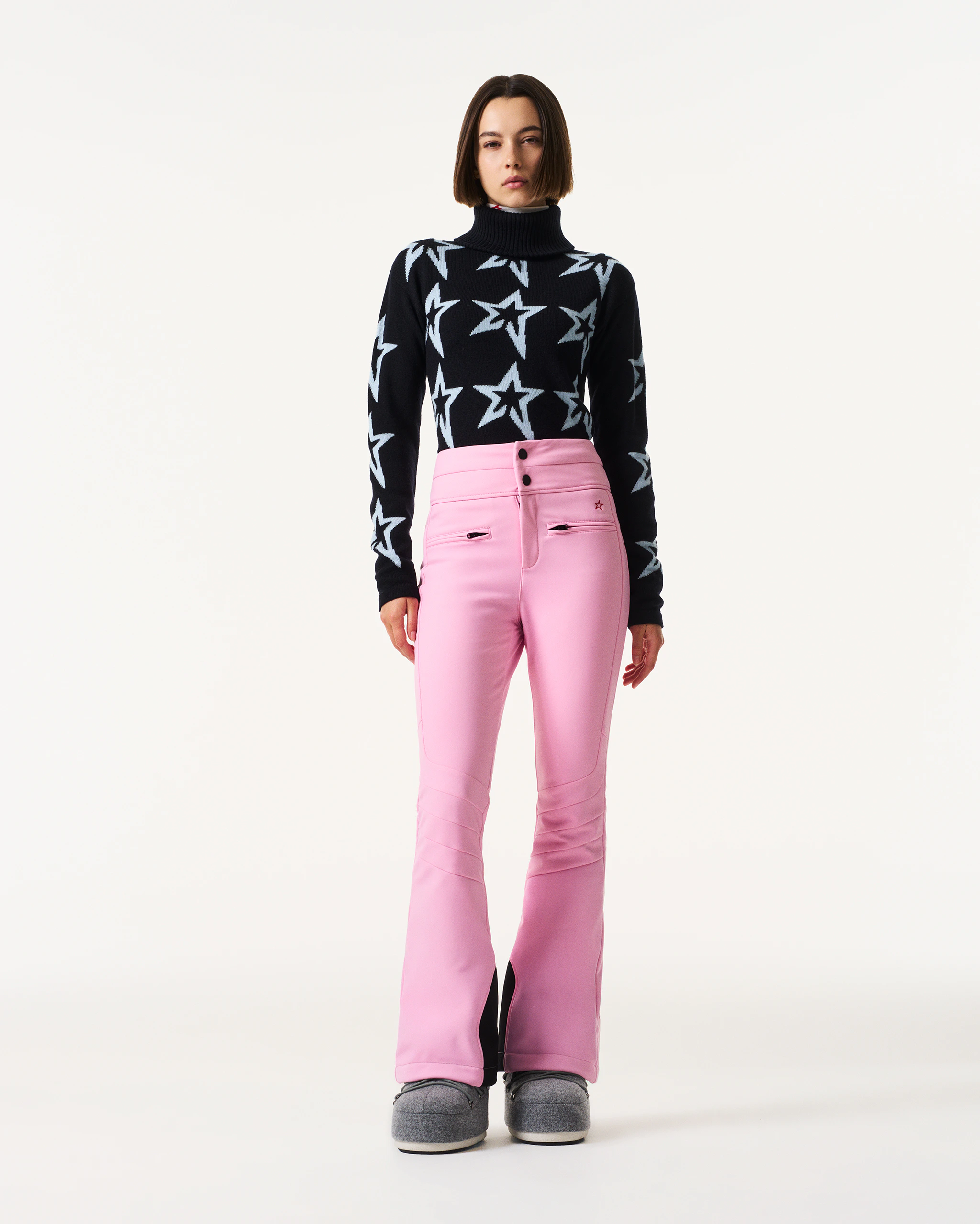 【正規品】d.i.a. 星条旗柄 アームウォーマー ニット　トップス Star Dust Merino Wool Sweater | Perfect Moment