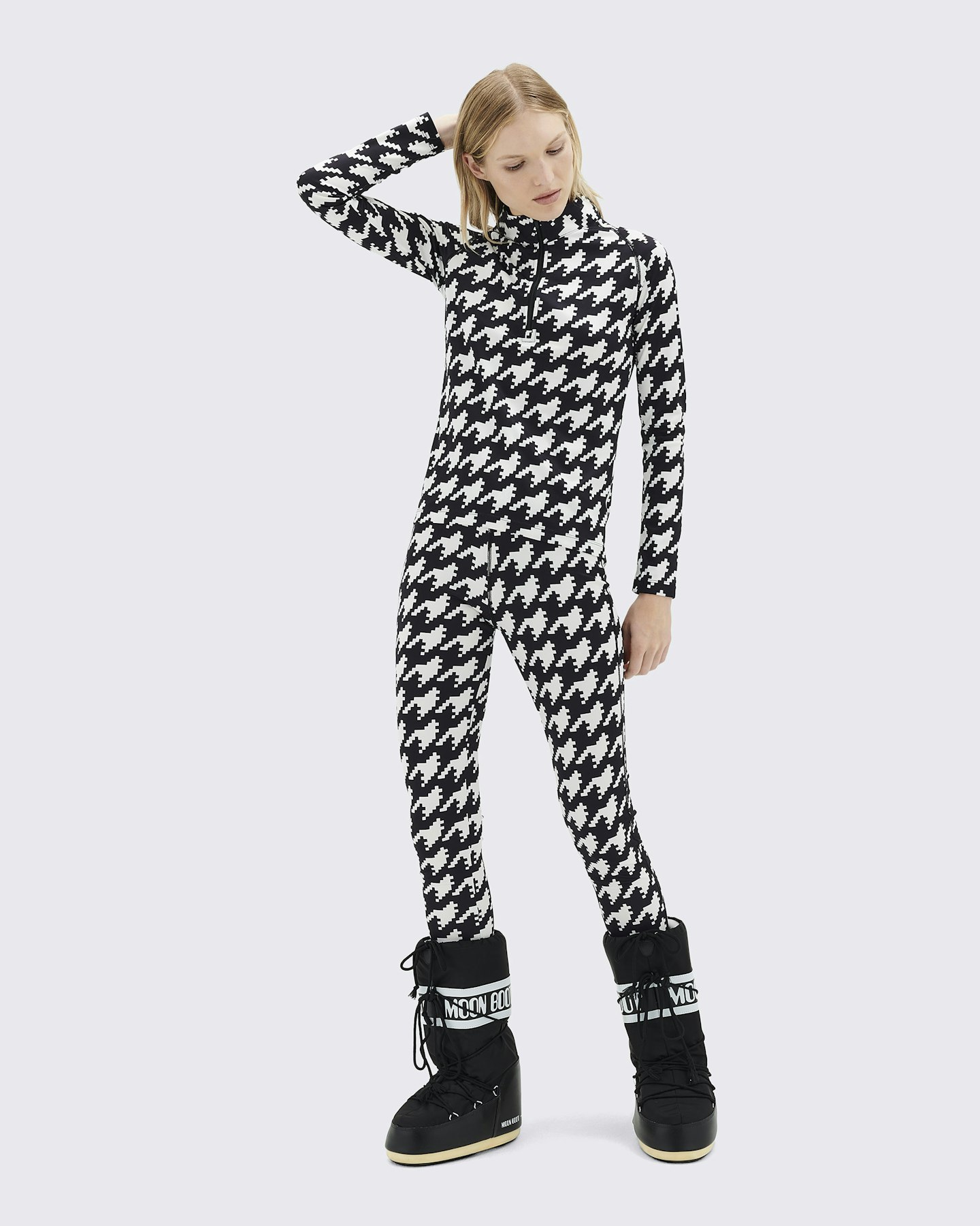 Houndstooth Thermal Legging 3
