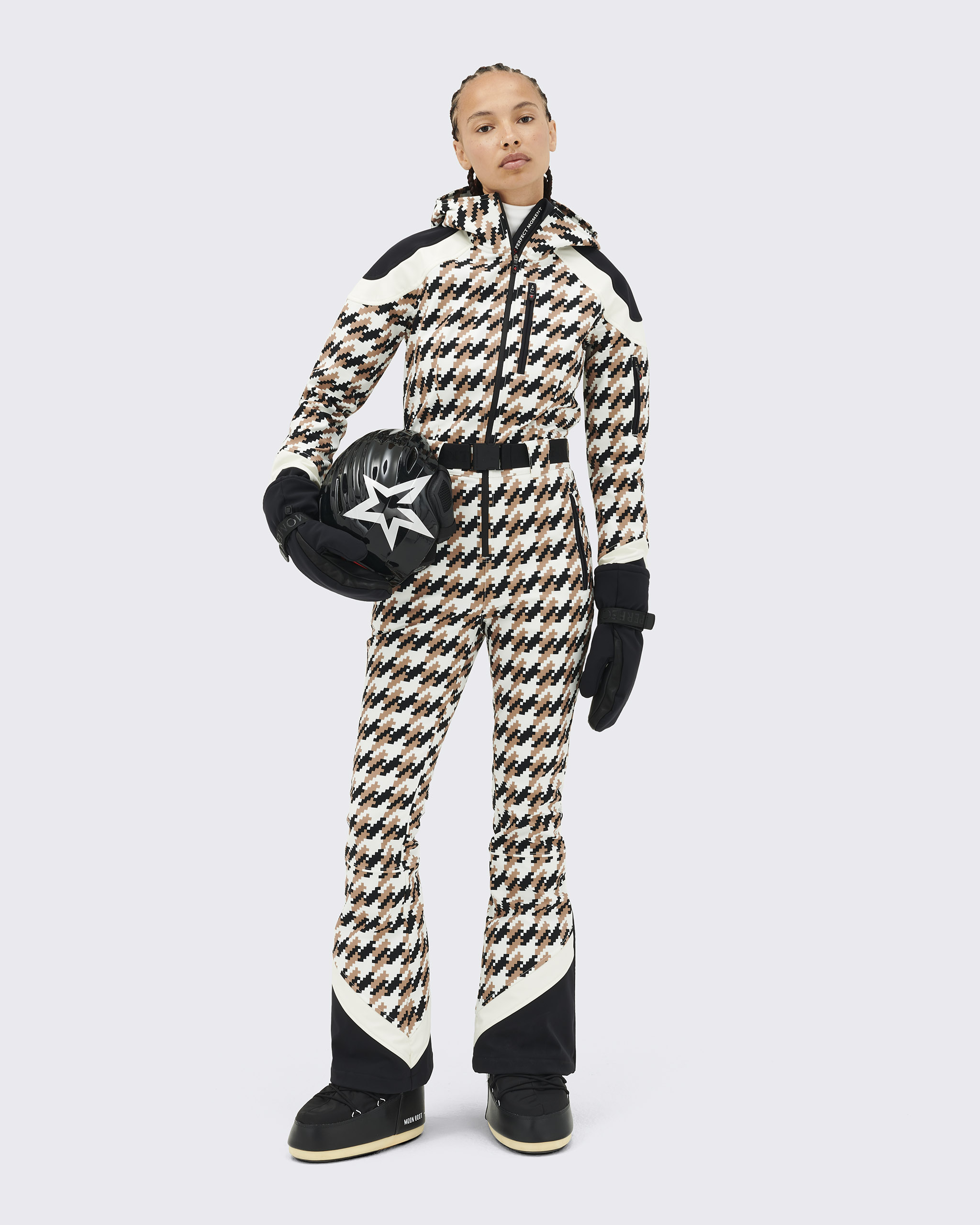 Houndstooth Allos Ski Suit