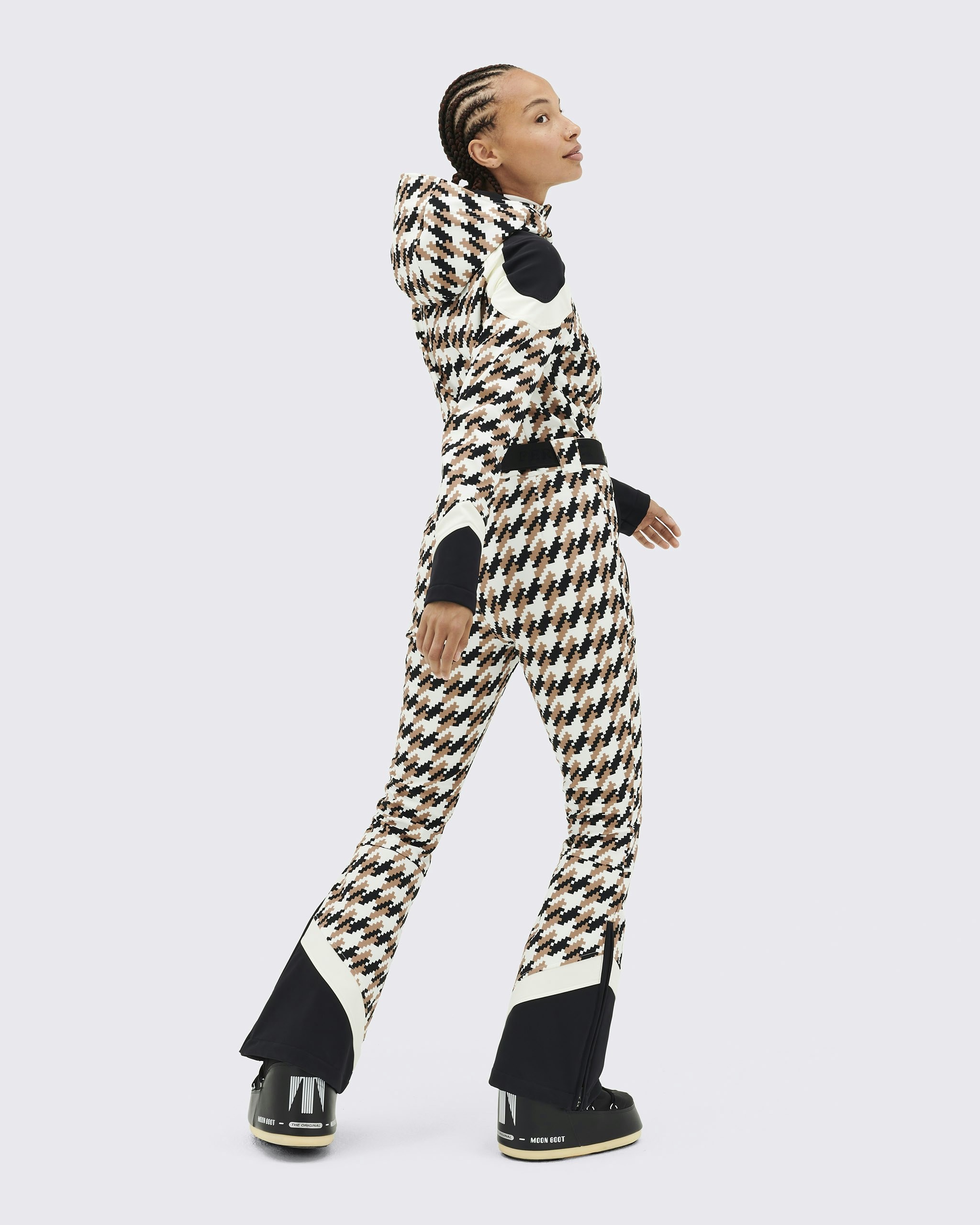 Houndstooth Allos Ski Suit 1