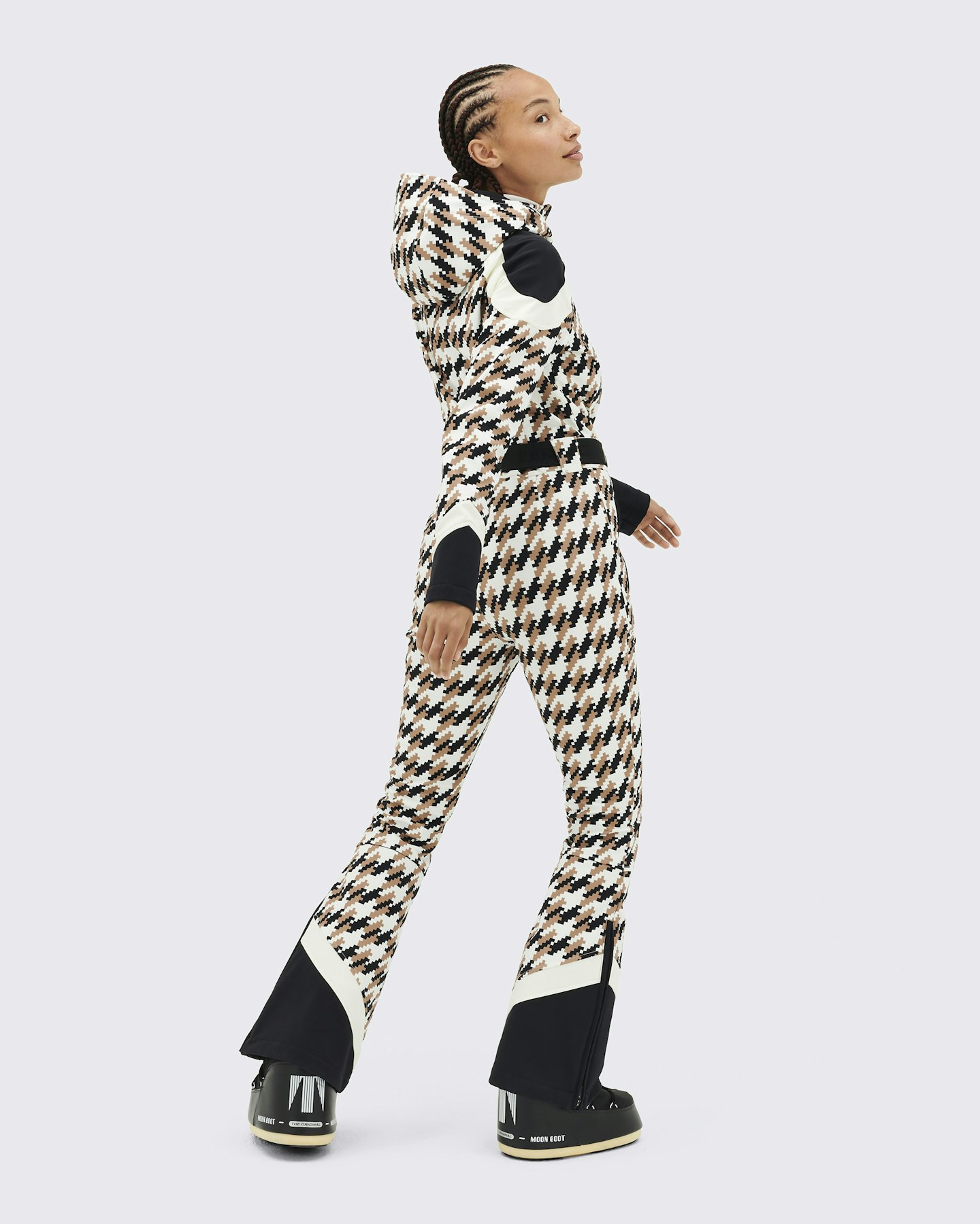 Houndstooth Allos Ski Suit 2