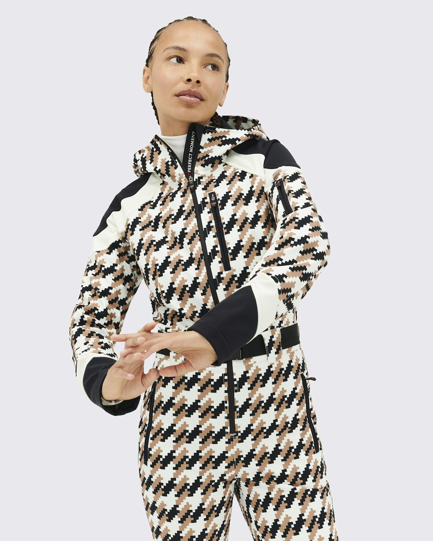 Houndstooth Allos Ski Suit 3