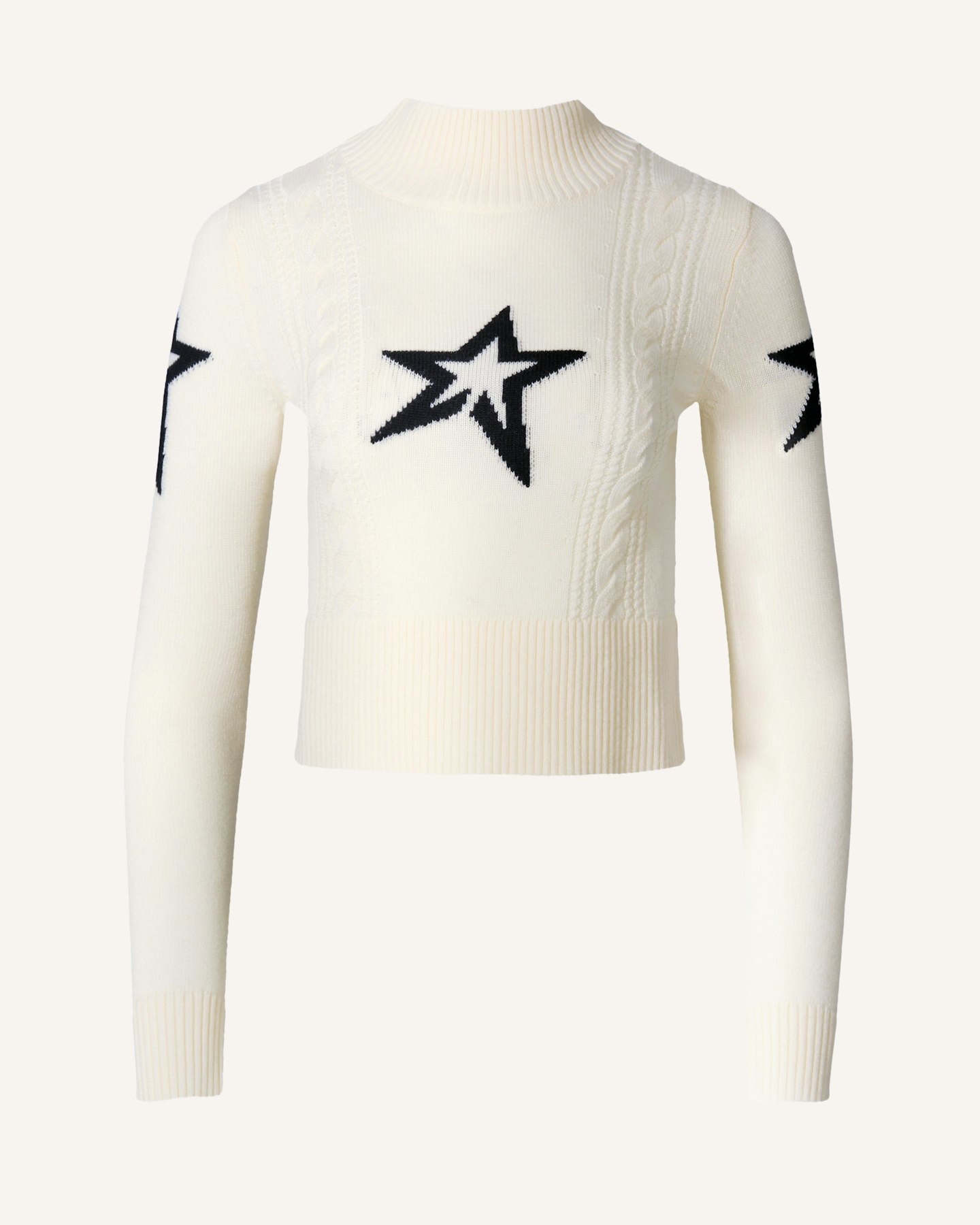 Cable Merino Wool Sweater 0