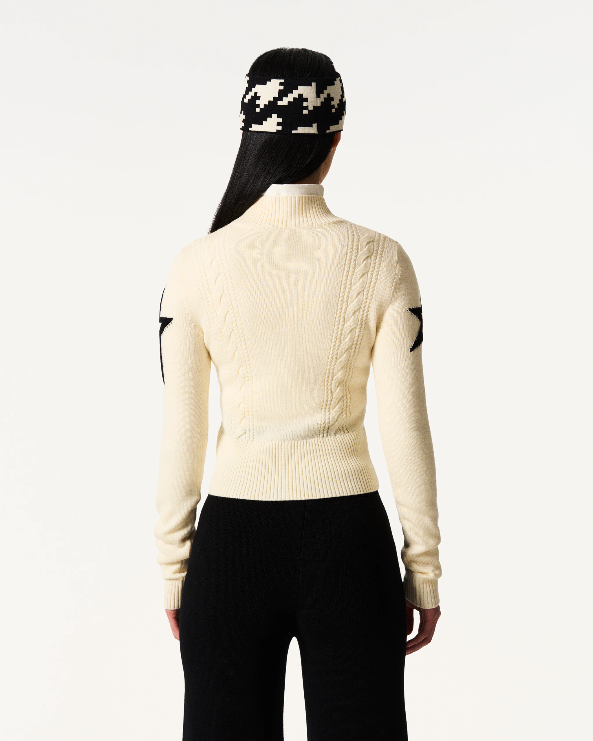 Cable Merino Wool Sweater 4