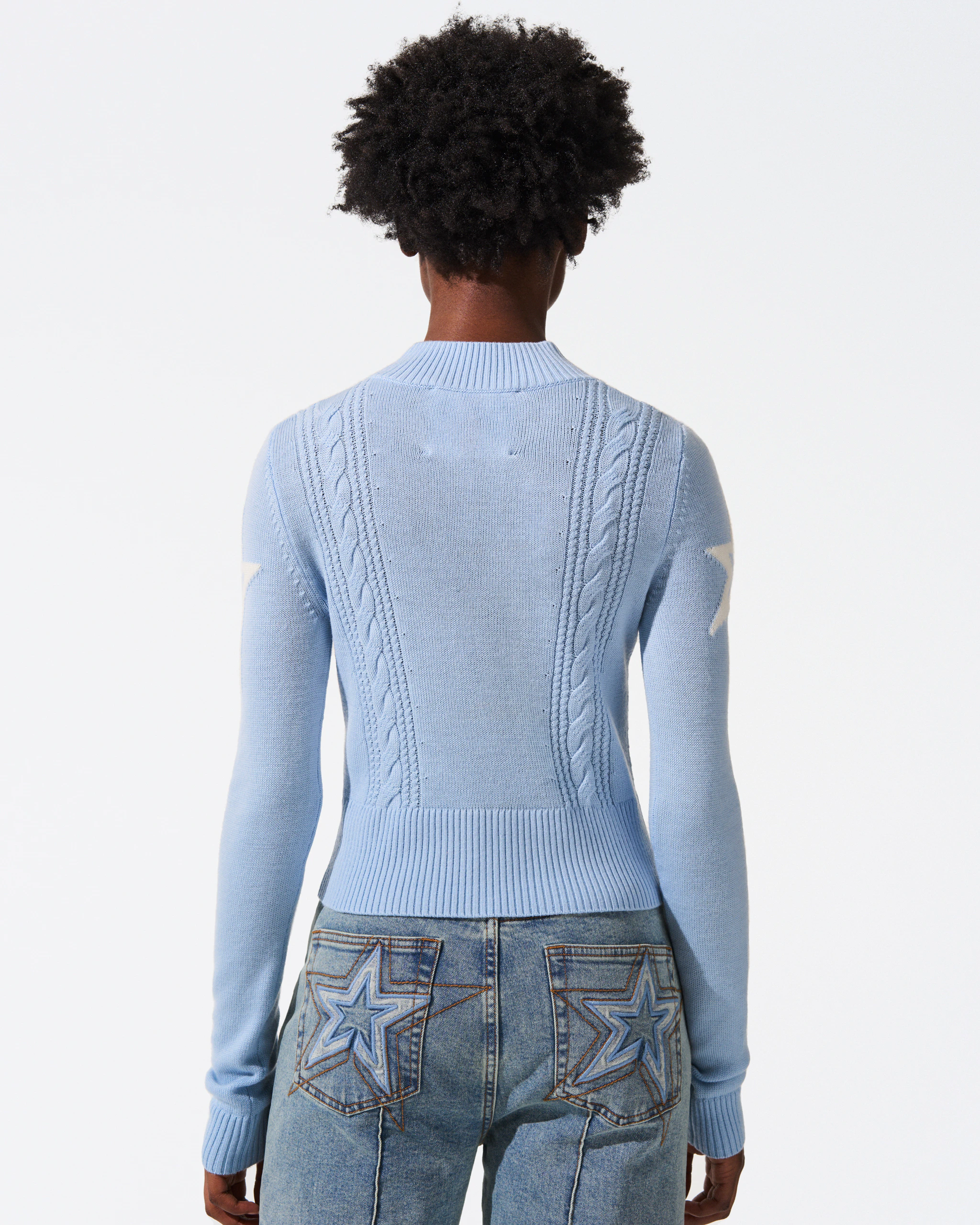 Cable Merino Wool Sweater 2