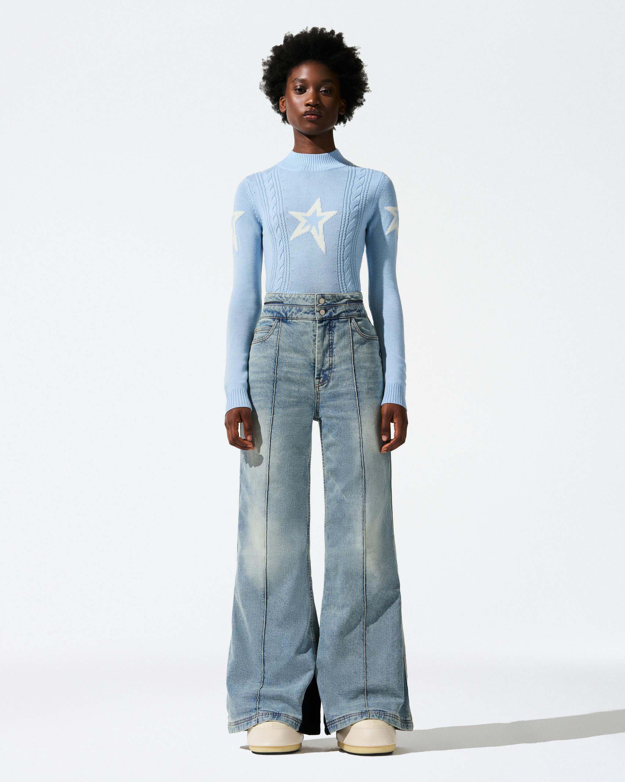 Cable Merino Wool Sweater | Perfect Moment