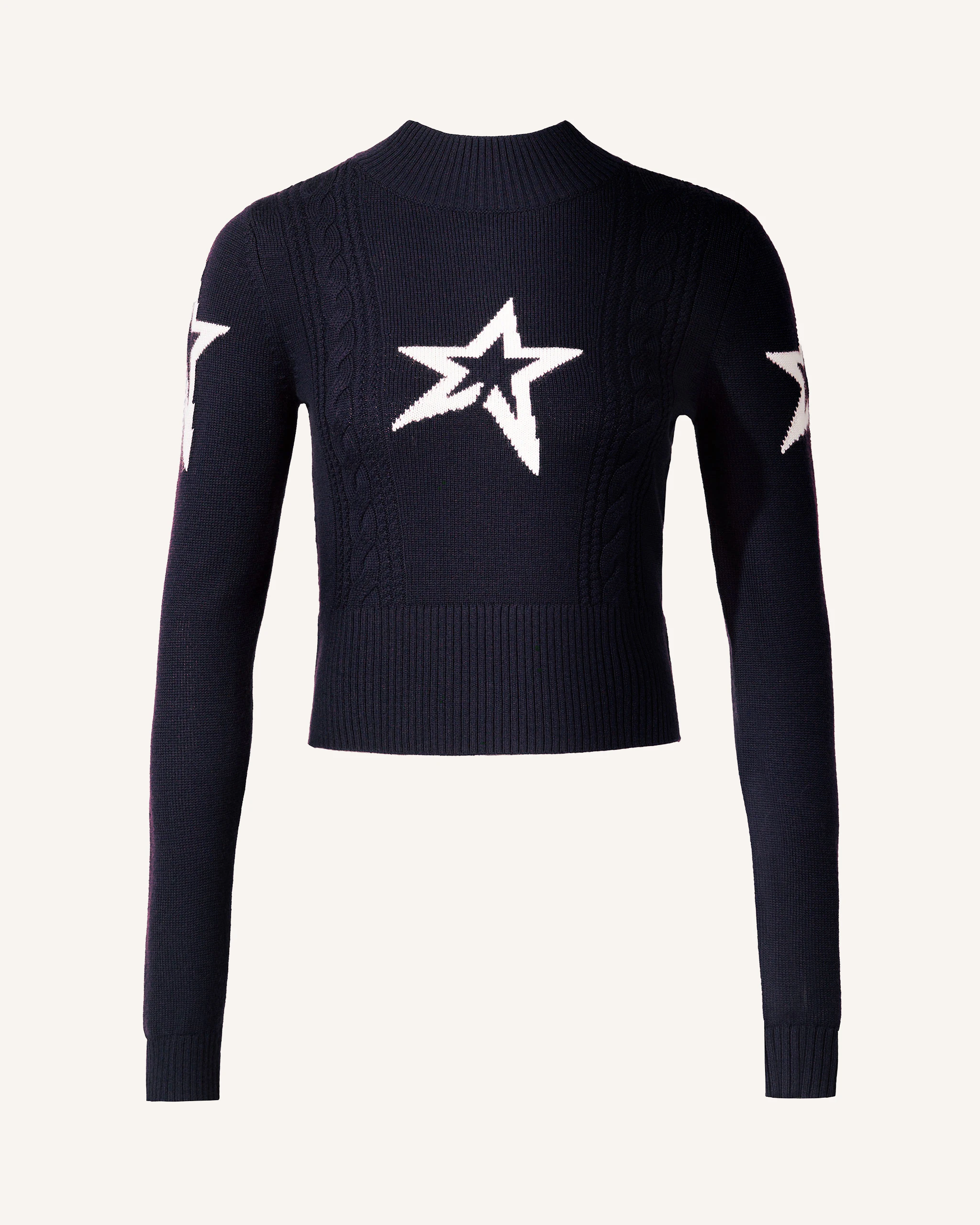 Cable Merino Wool Sweater 0 Cable Merino Wool Sweater