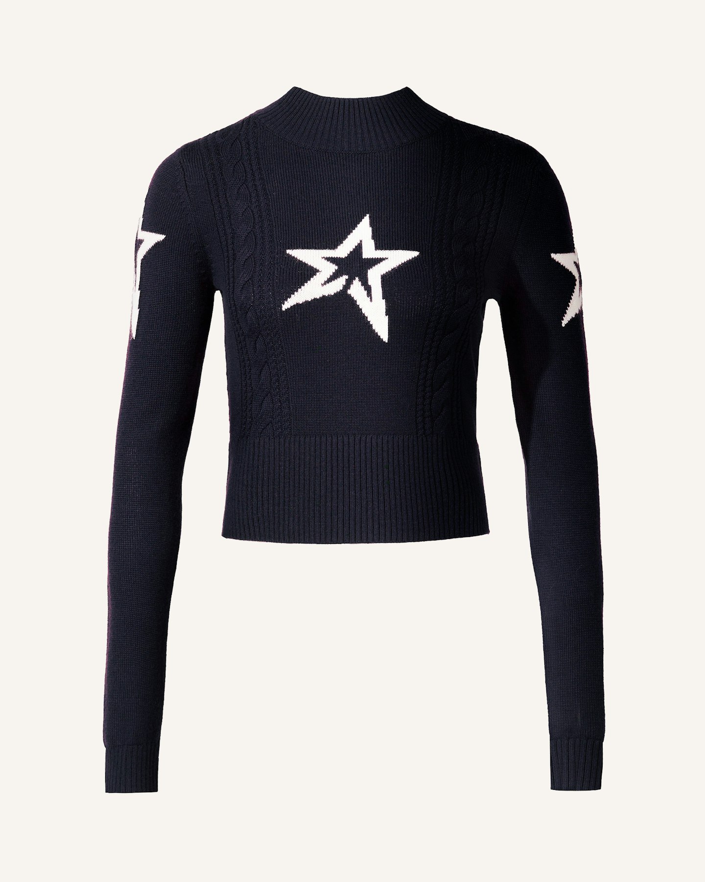 Cable Merino Wool Sweater 0