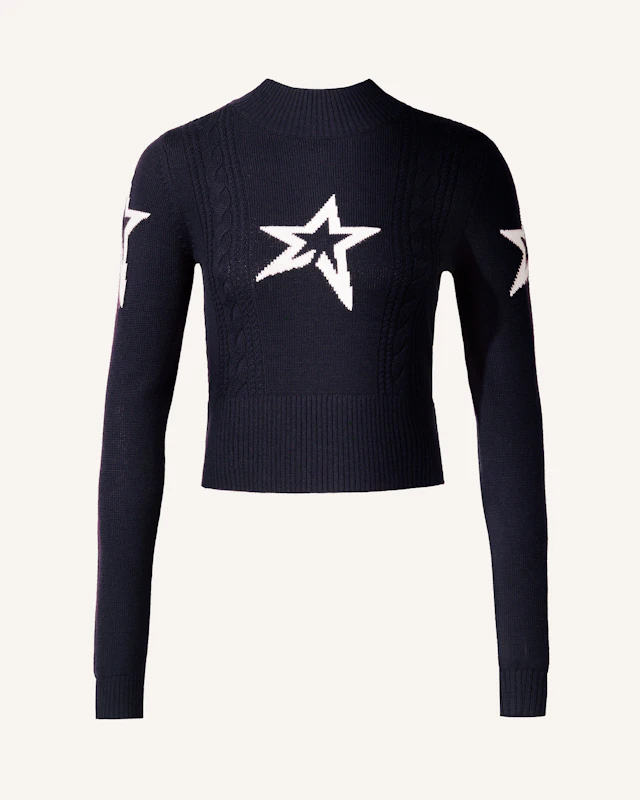Cable Merino Wool Sweater 0 Cable Merino Wool Sweater