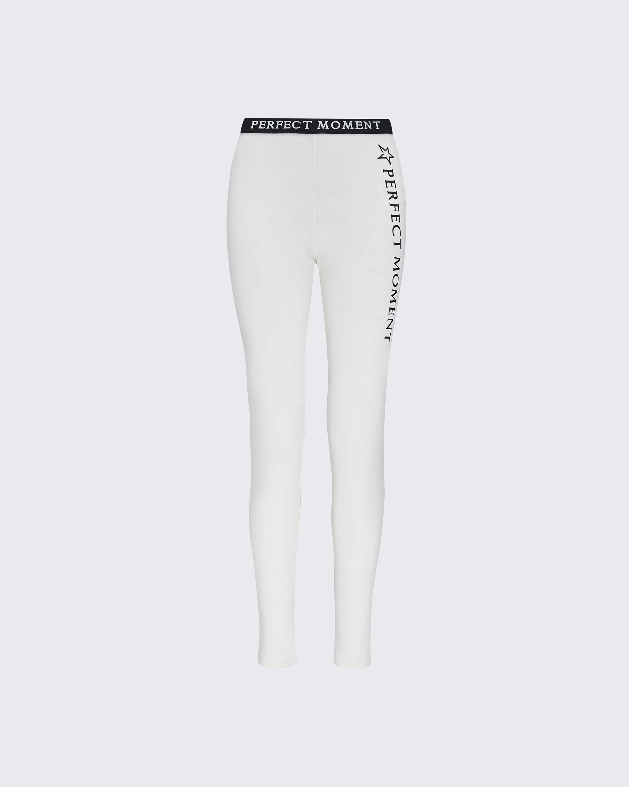 Perfect Moment Thermal Pant Back Seam Legging M In Snow-white
