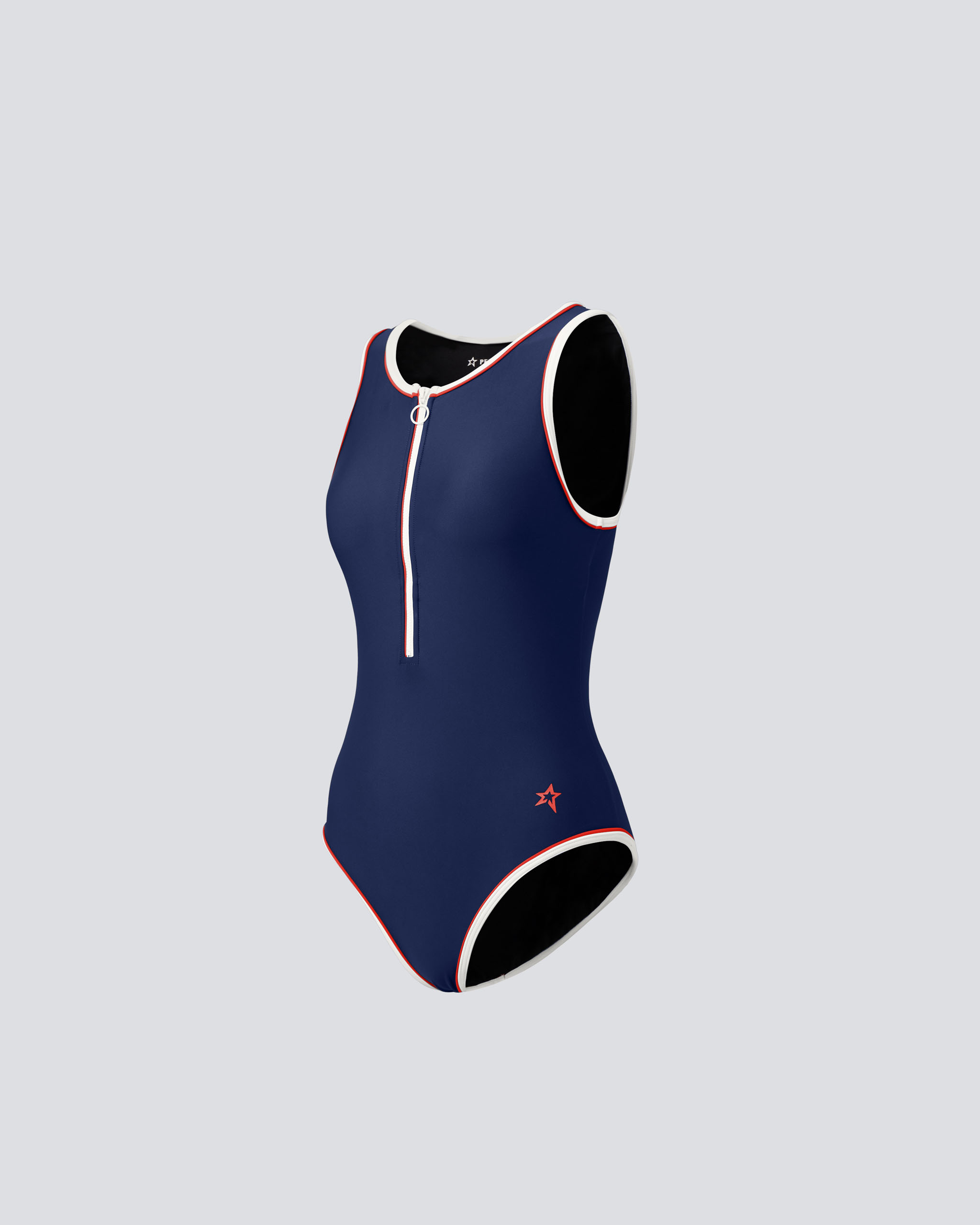 Perfect Moment Active One-piece Swimsuit M In Navy