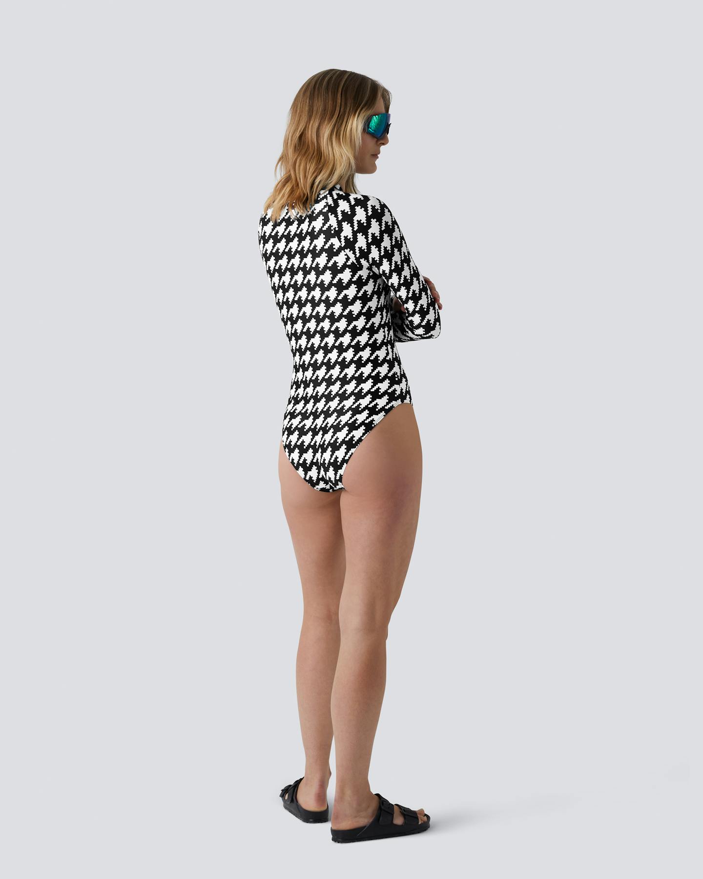 Houndstooth PM Half-Zip Spring Suit 3