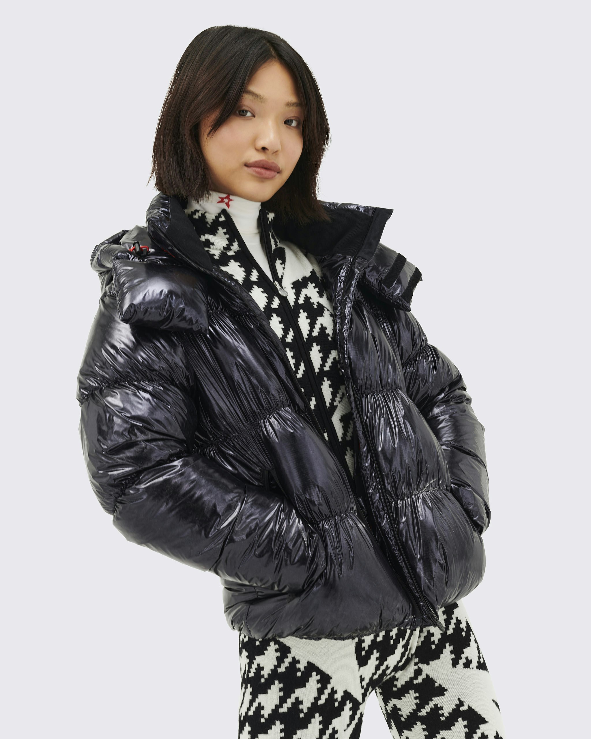 Lida Women's Winter Furry Lined Leggings Black One Size — L and L Stuff