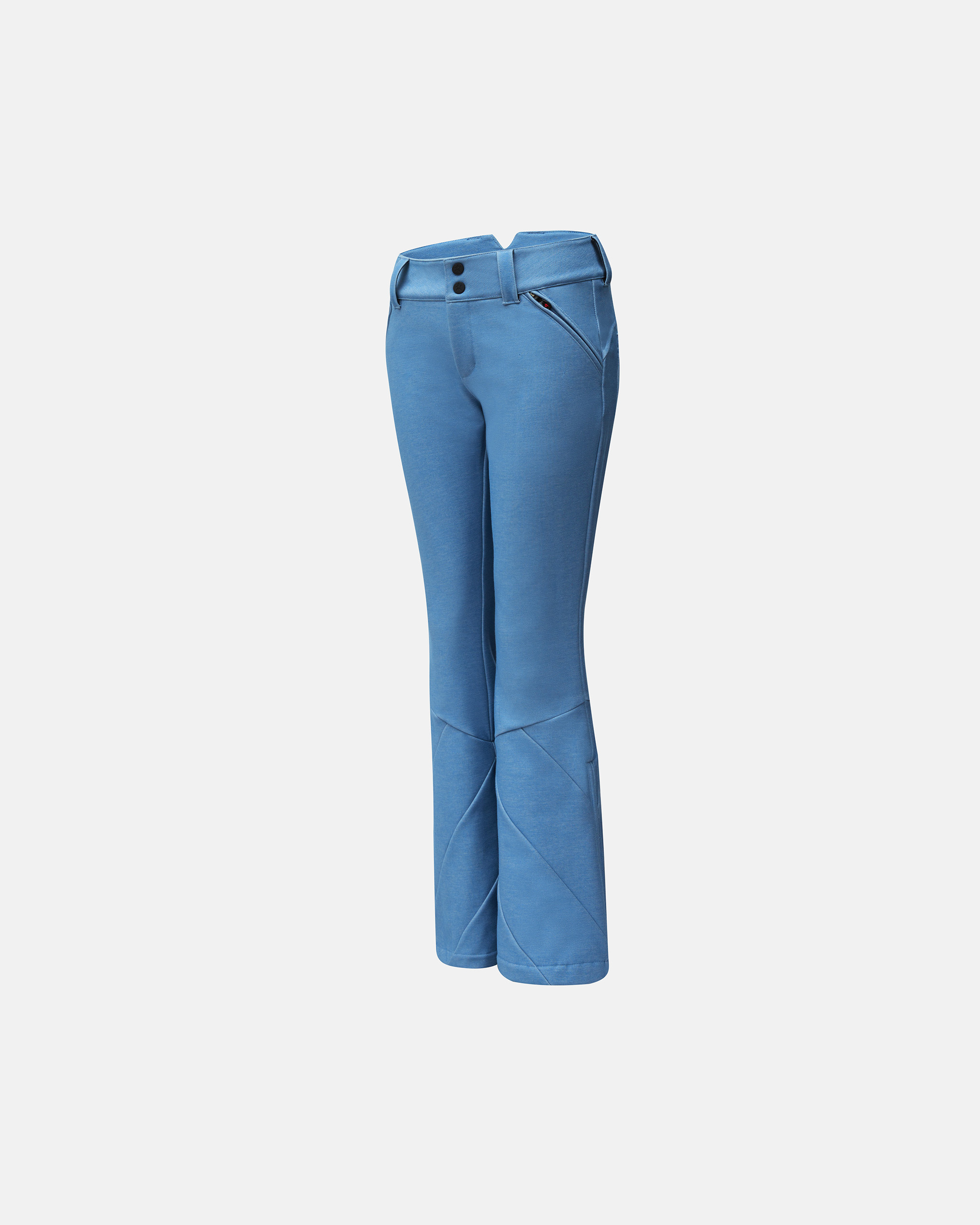 Flared Ski Pants - Bright blue - Ladies