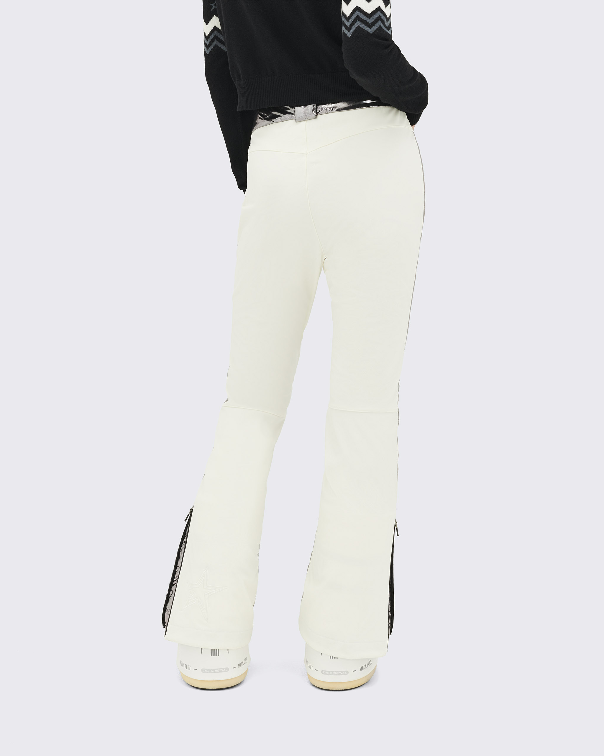 Talia Quilted Ski Pants in Pink - Perfect Moment