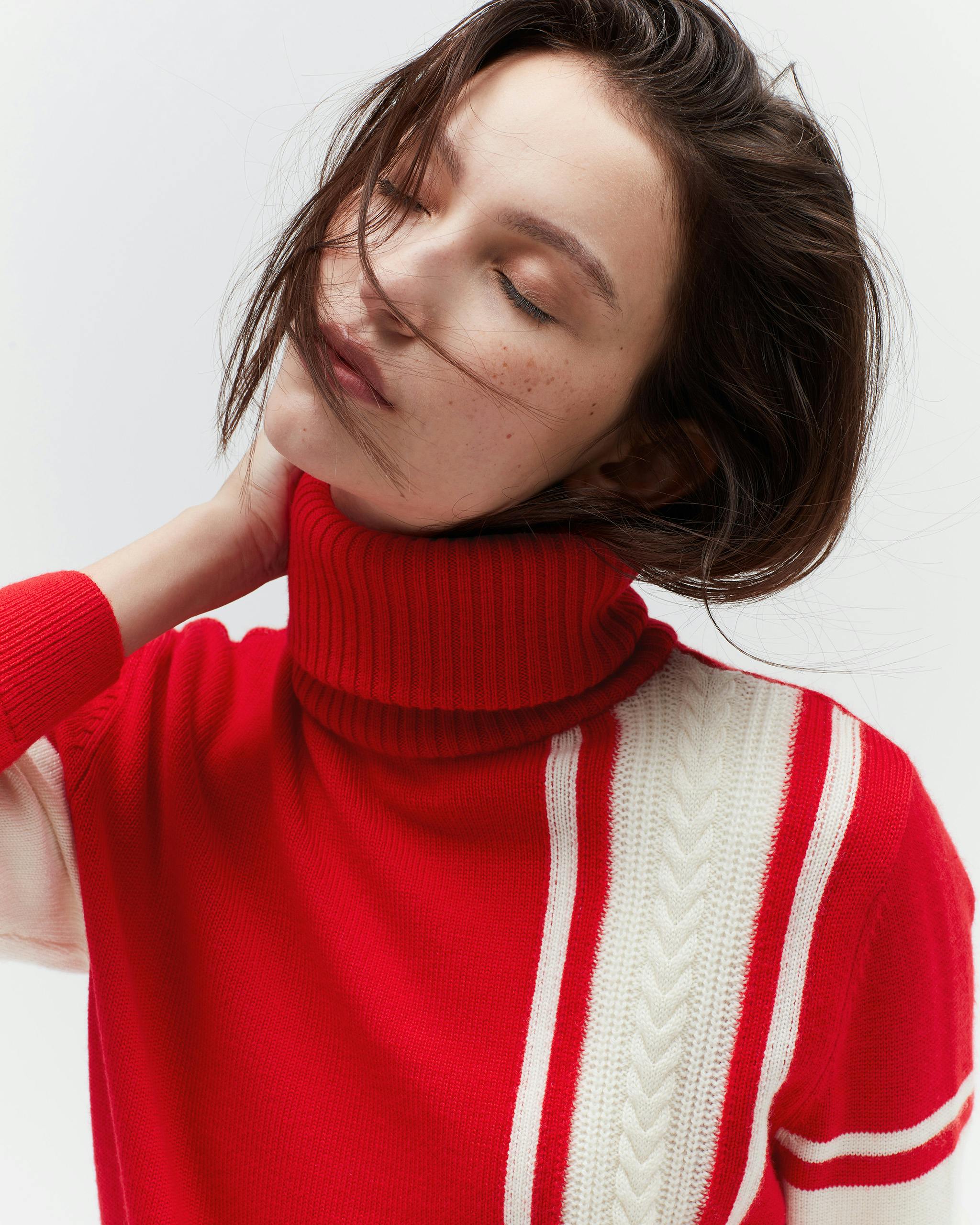Striped Suisse Merino Wool Sweater 4