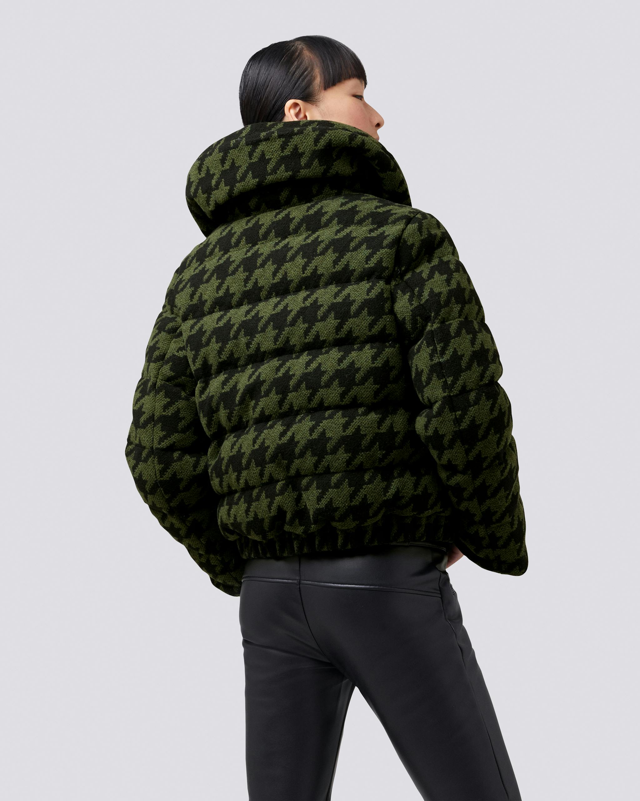 Merino Wool Polar Flare Down Jacket 2
