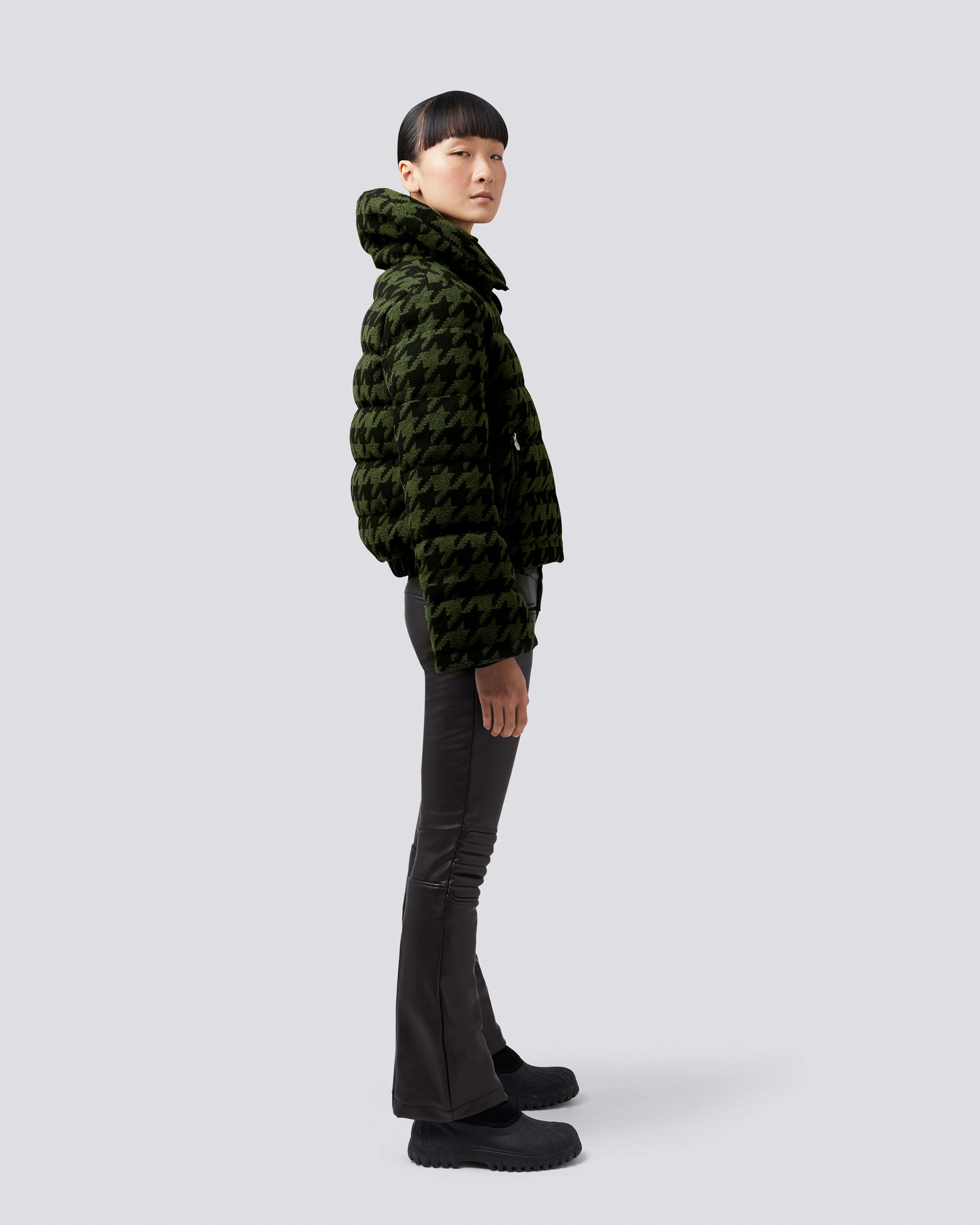 Merino Wool Polar Flare Down Jacket 3