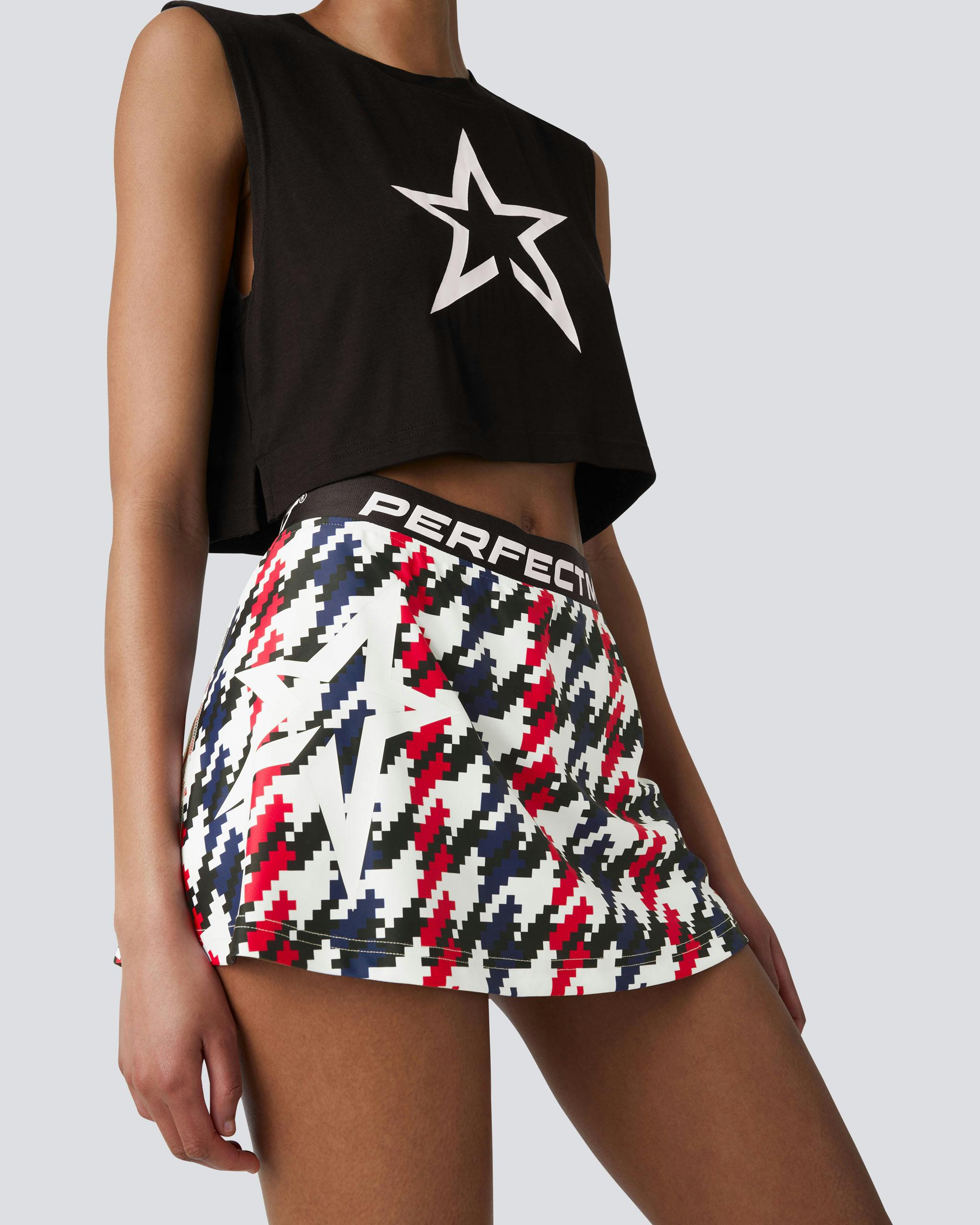 Houndstooth Starlight Skirt 3