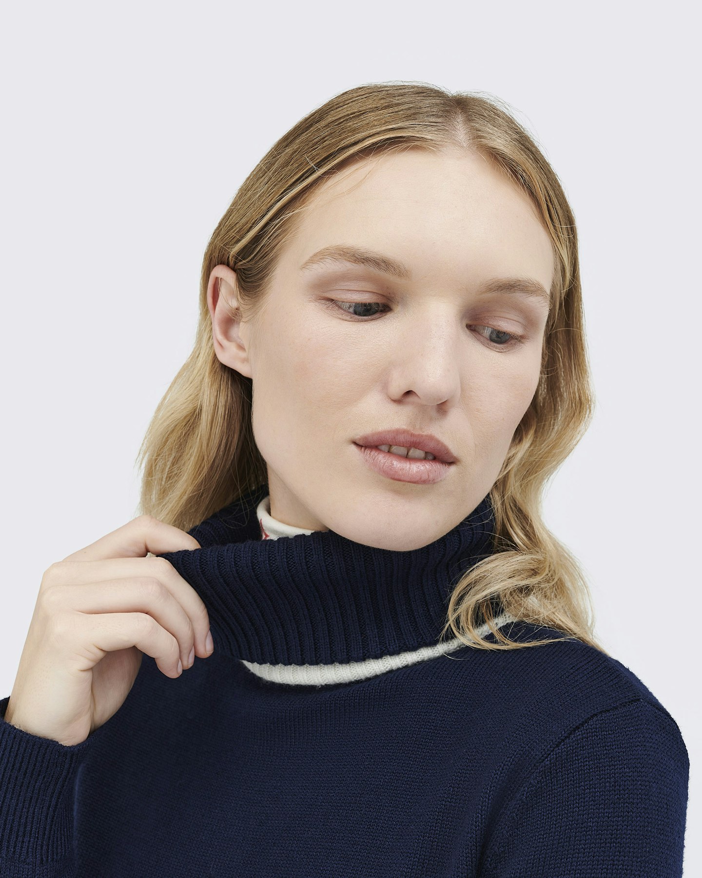 Merino Wool Turtleneck Sweater 4