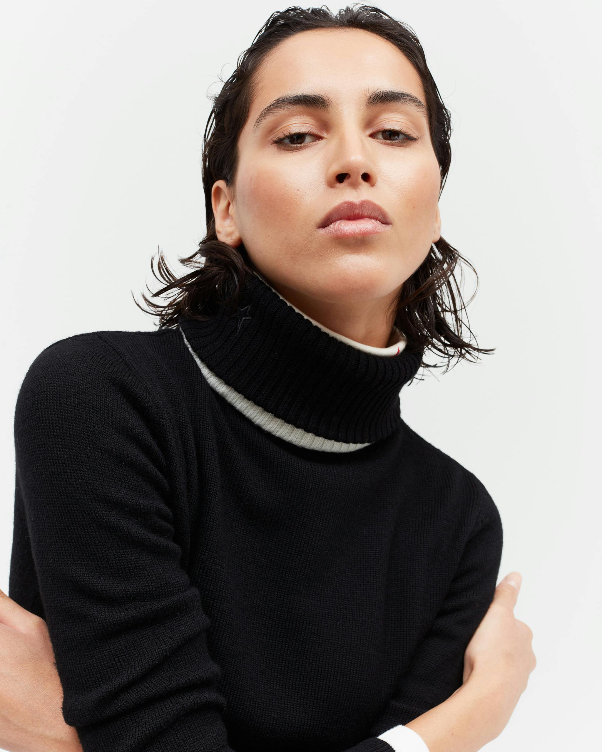 Merino Wool Turtleneck Sweater | Perfect Moment