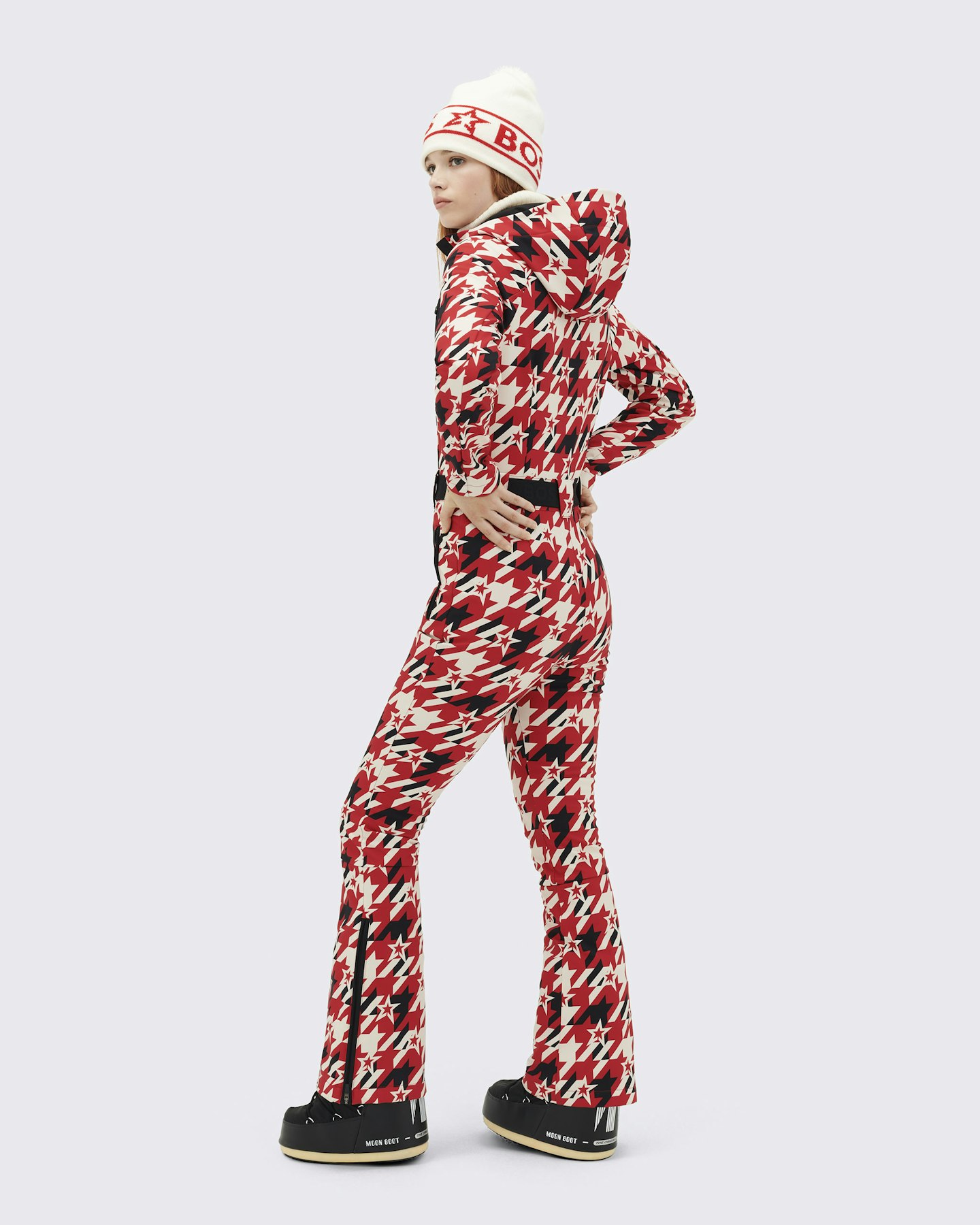 PM x BOSS Houndstooth Ski Suit 2