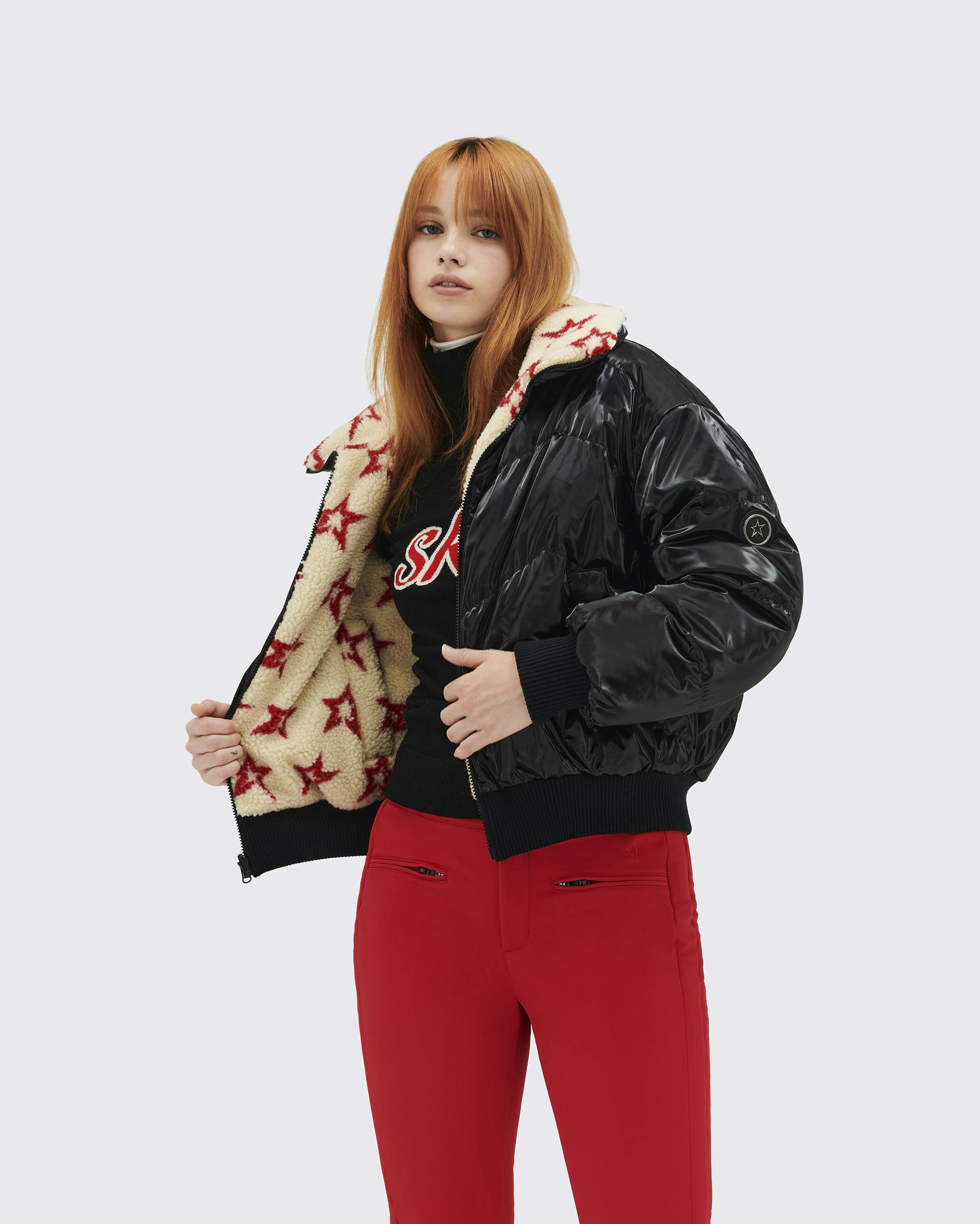 Louis Vuitton Women Red Monogram Side Wool Coat Size FR 38 IT 42 US 6 UK/AU  10