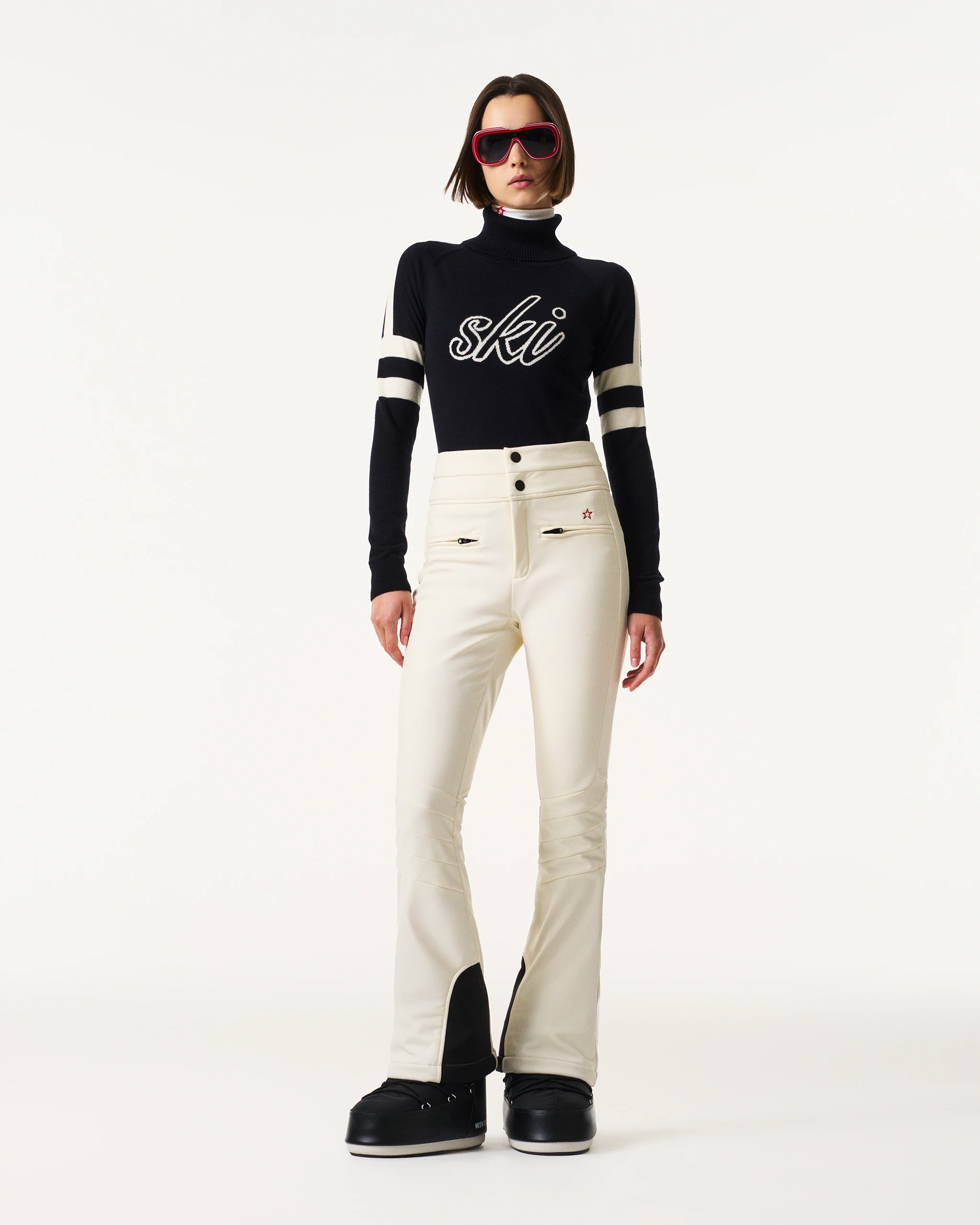 High-Waist Aurora Flare Ski Pant | Perfect Moment