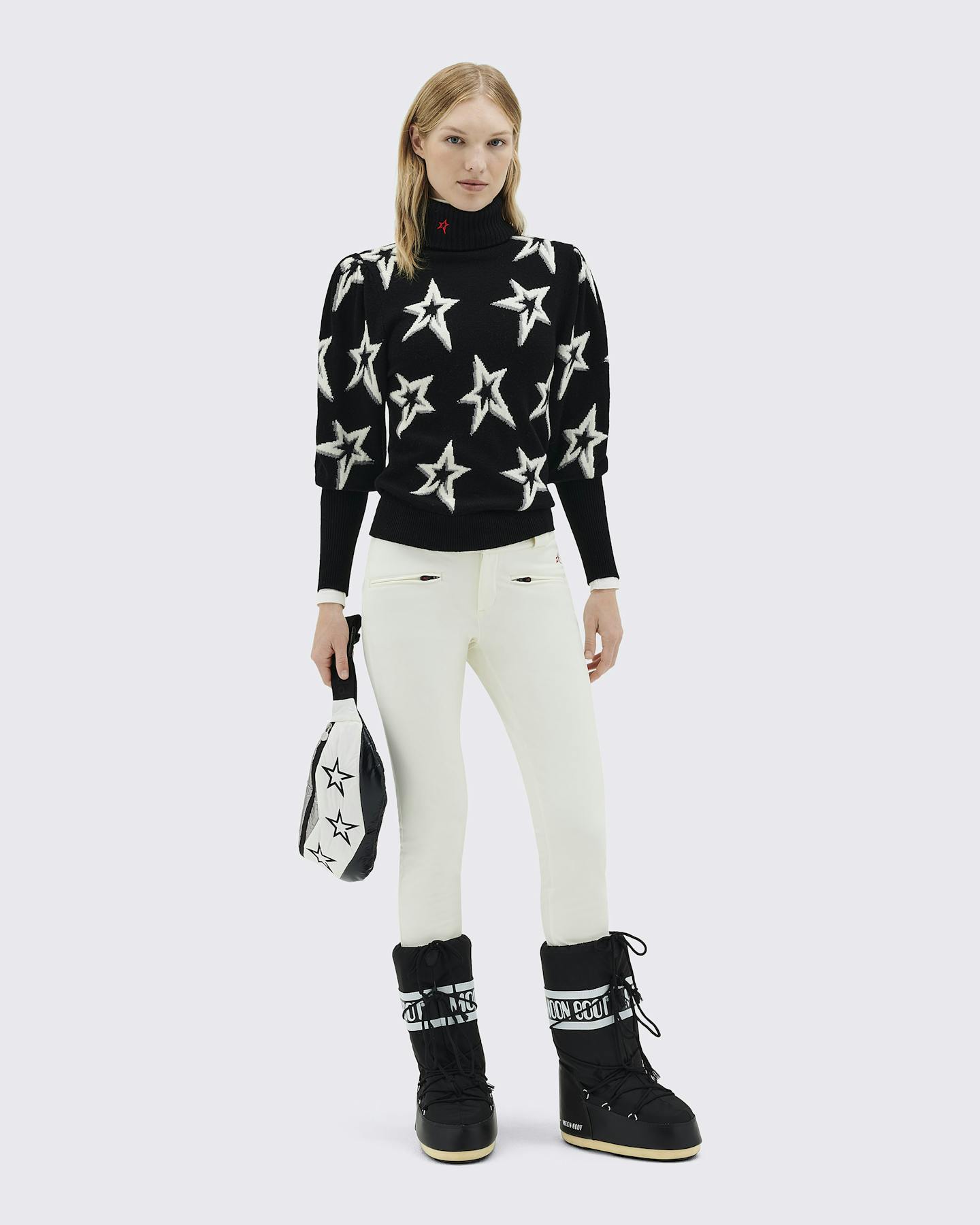 Star Dust Balloon Sleeve Sweater 5